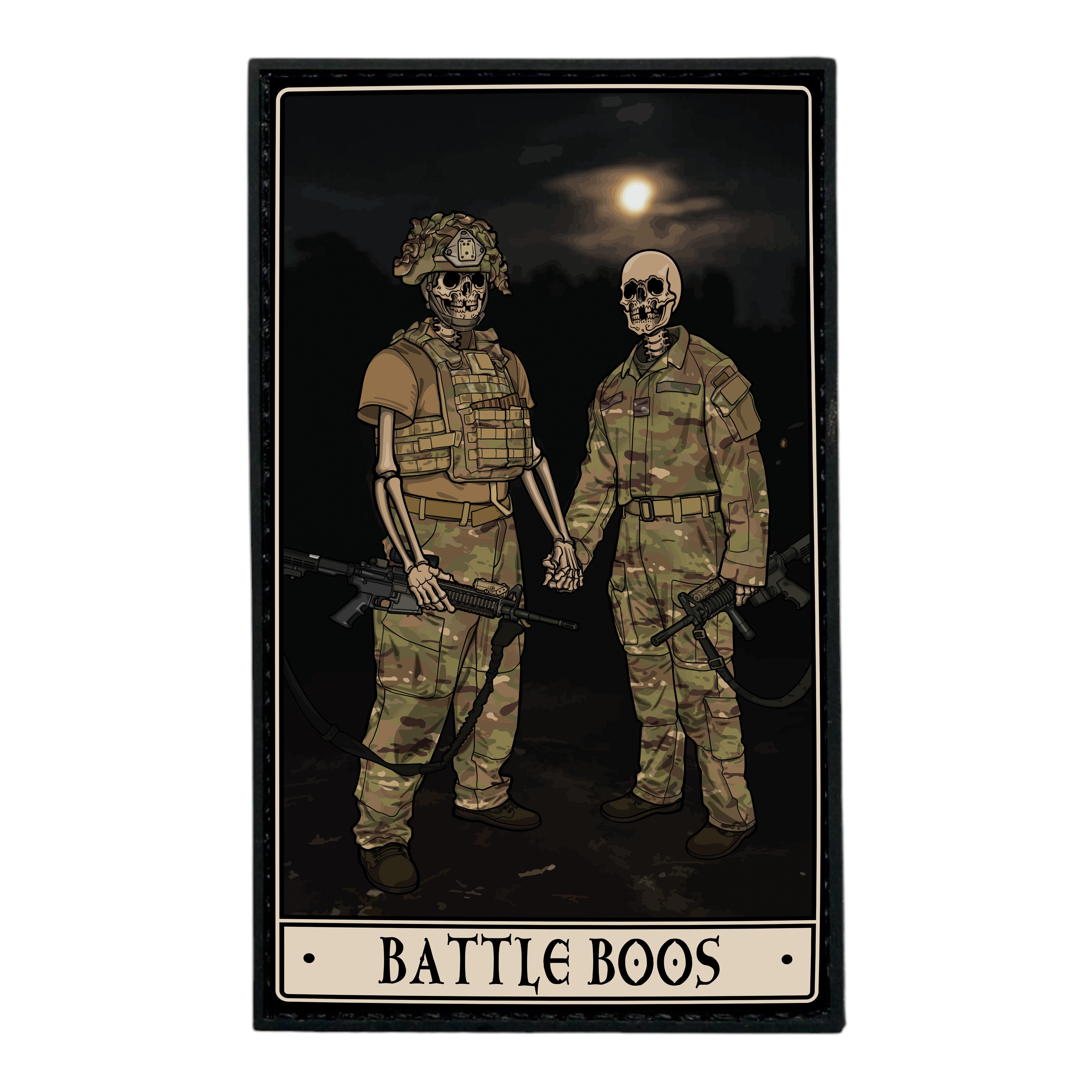 Battle Boos PVC Patch