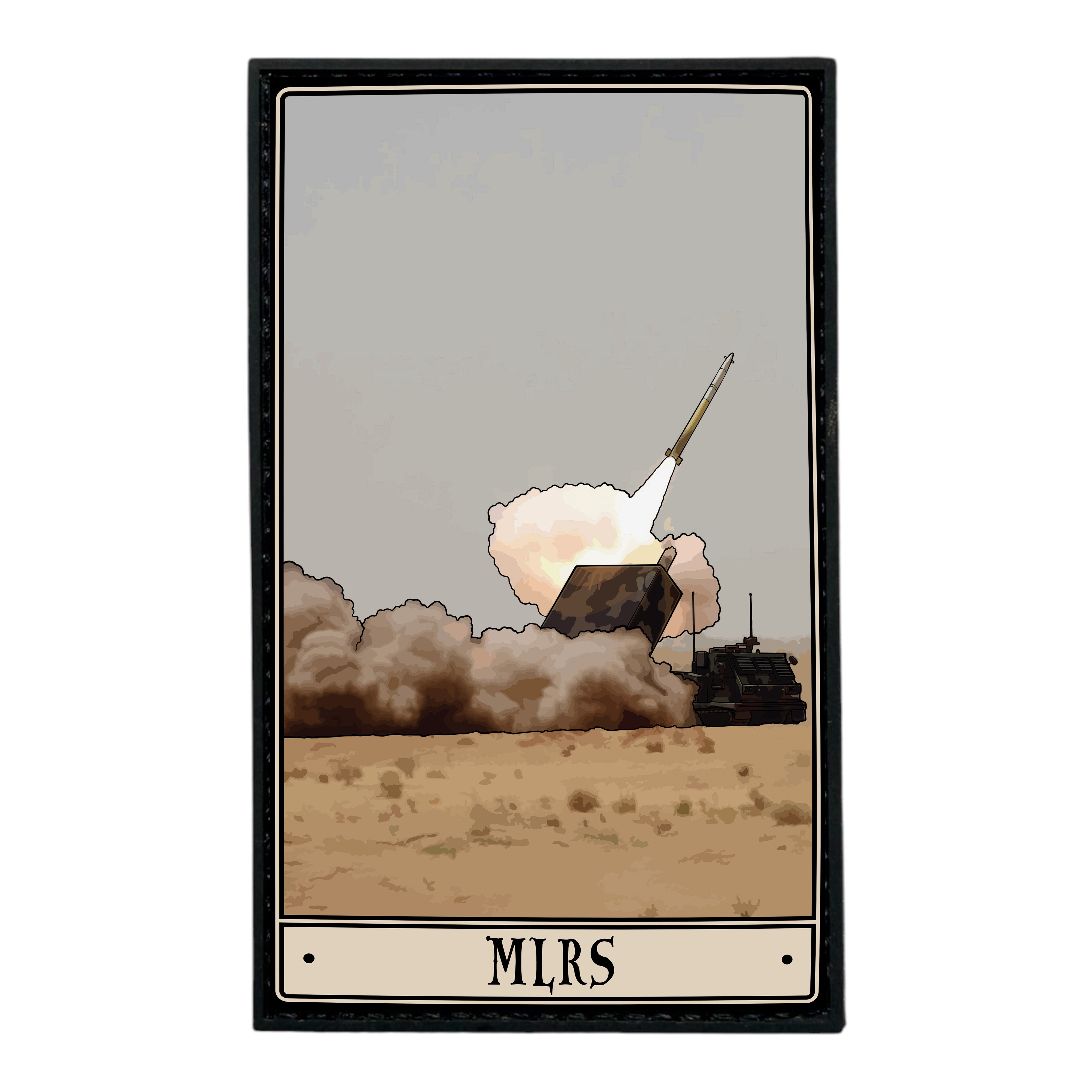 Multiple Launch Rocket System PVC Patch