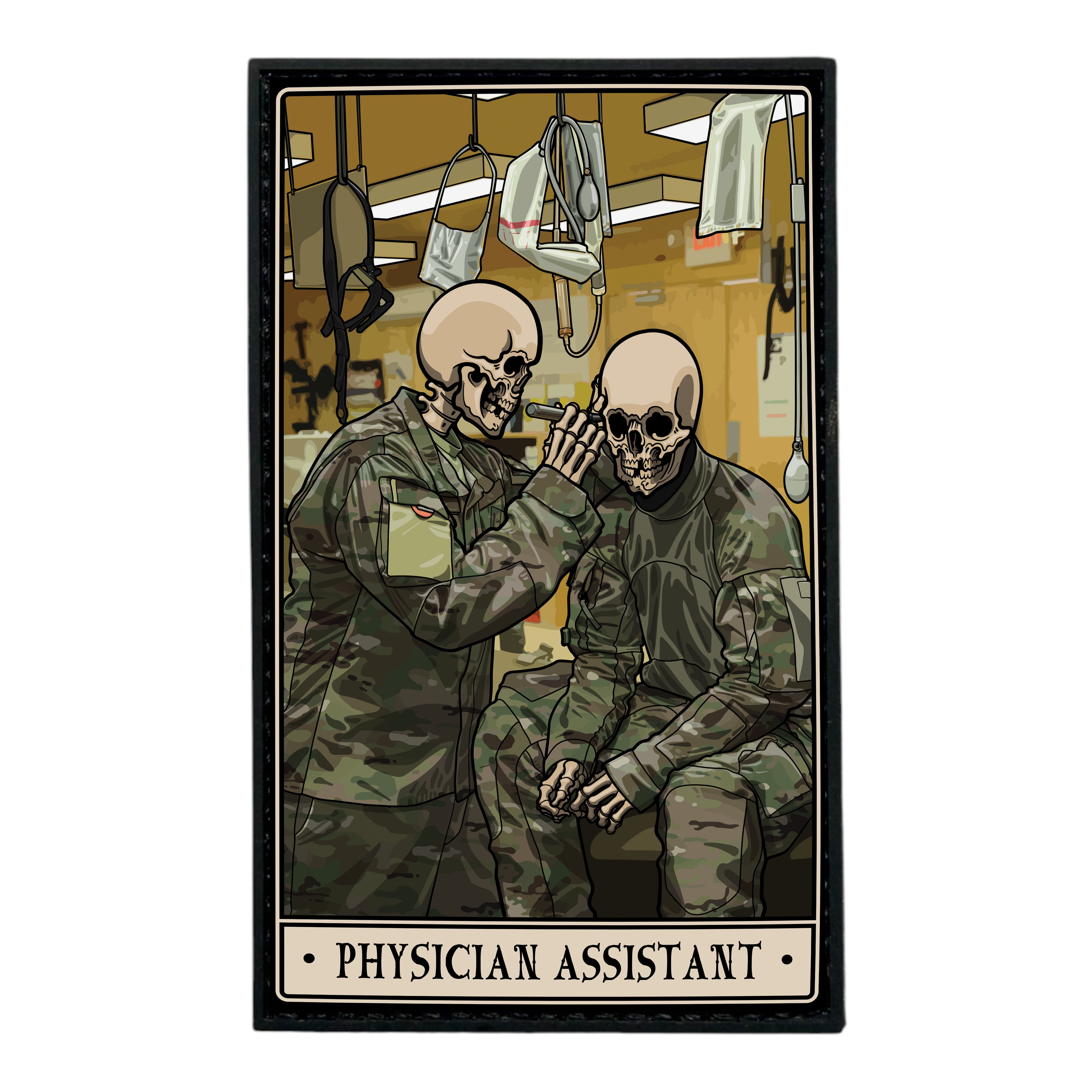 Physician Assistant PVC Patch