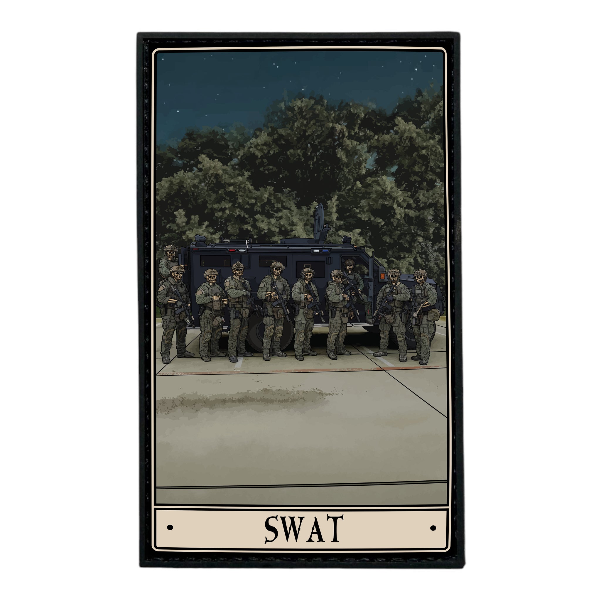 SWAT PVC Patch