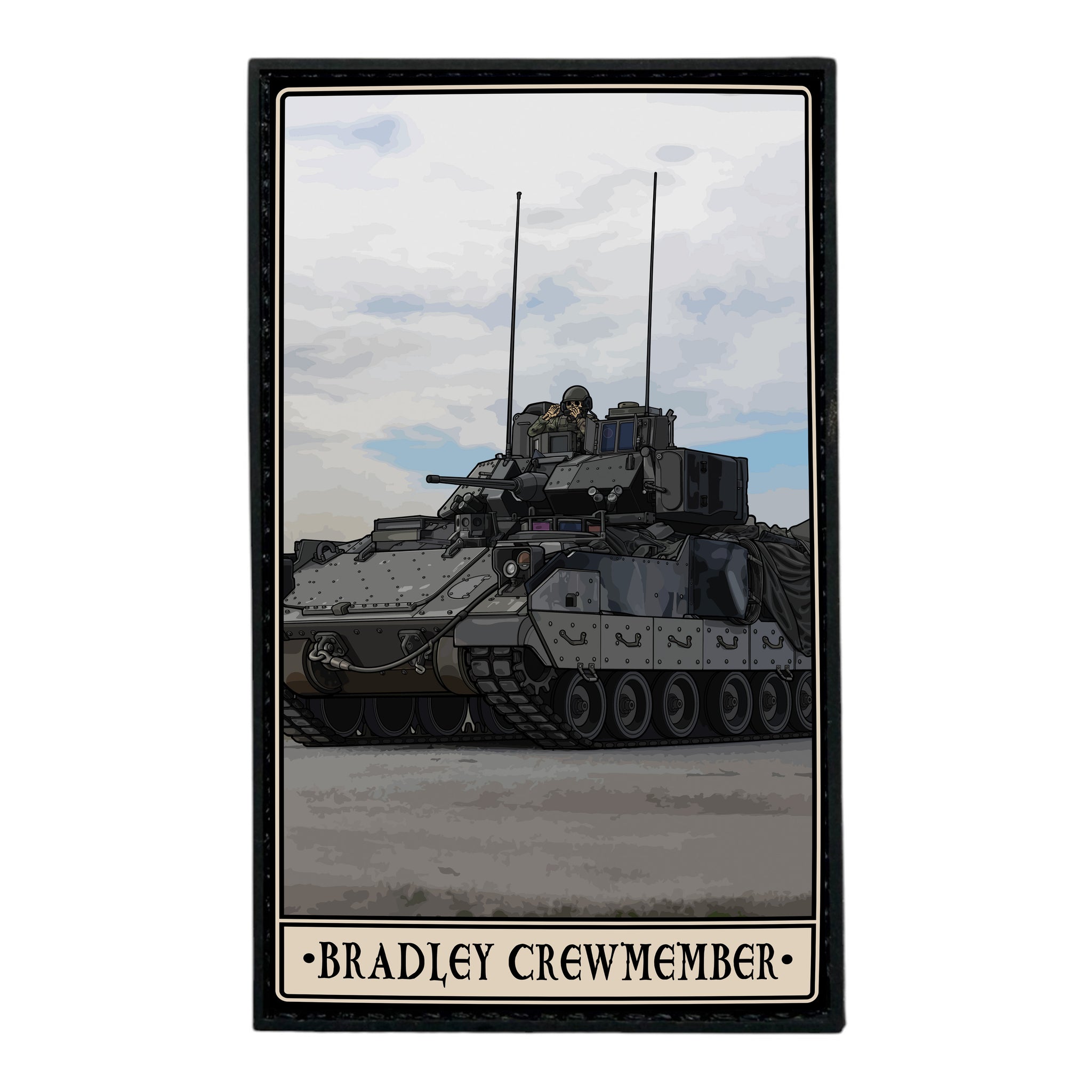 Bradley Crewmember PVC Patch