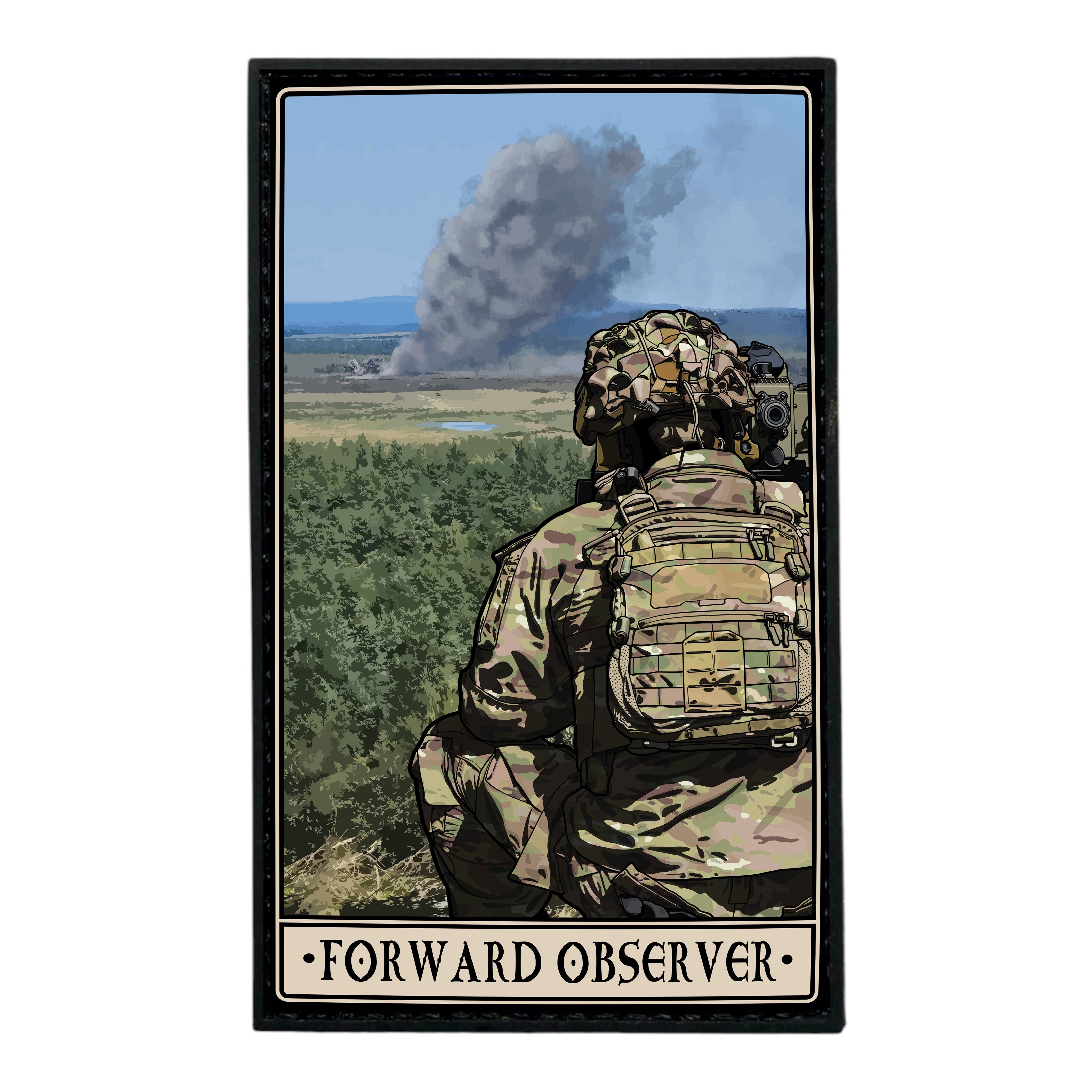 Forward Observer PVC Patch