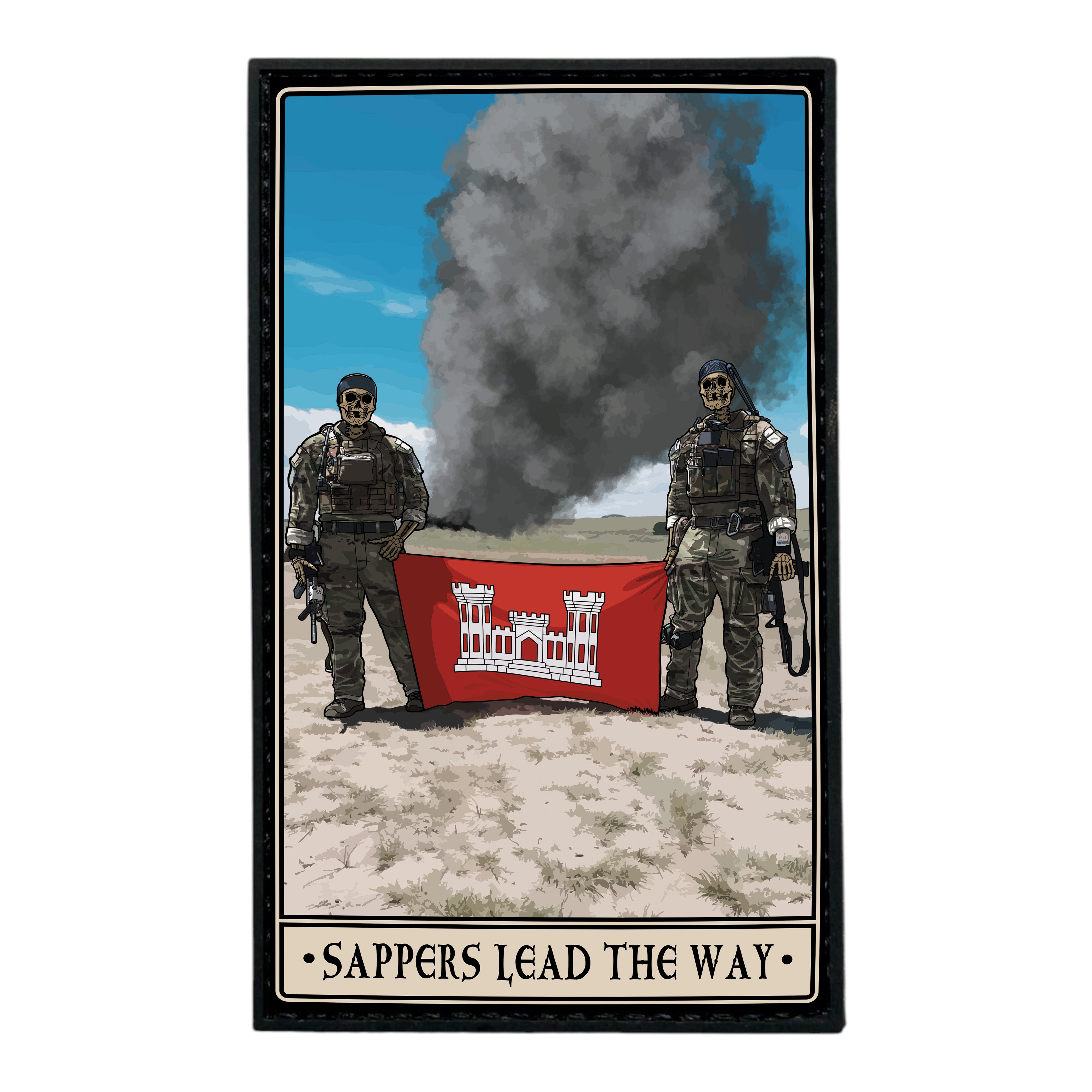 Sappers Lead The Way PVC Patch
