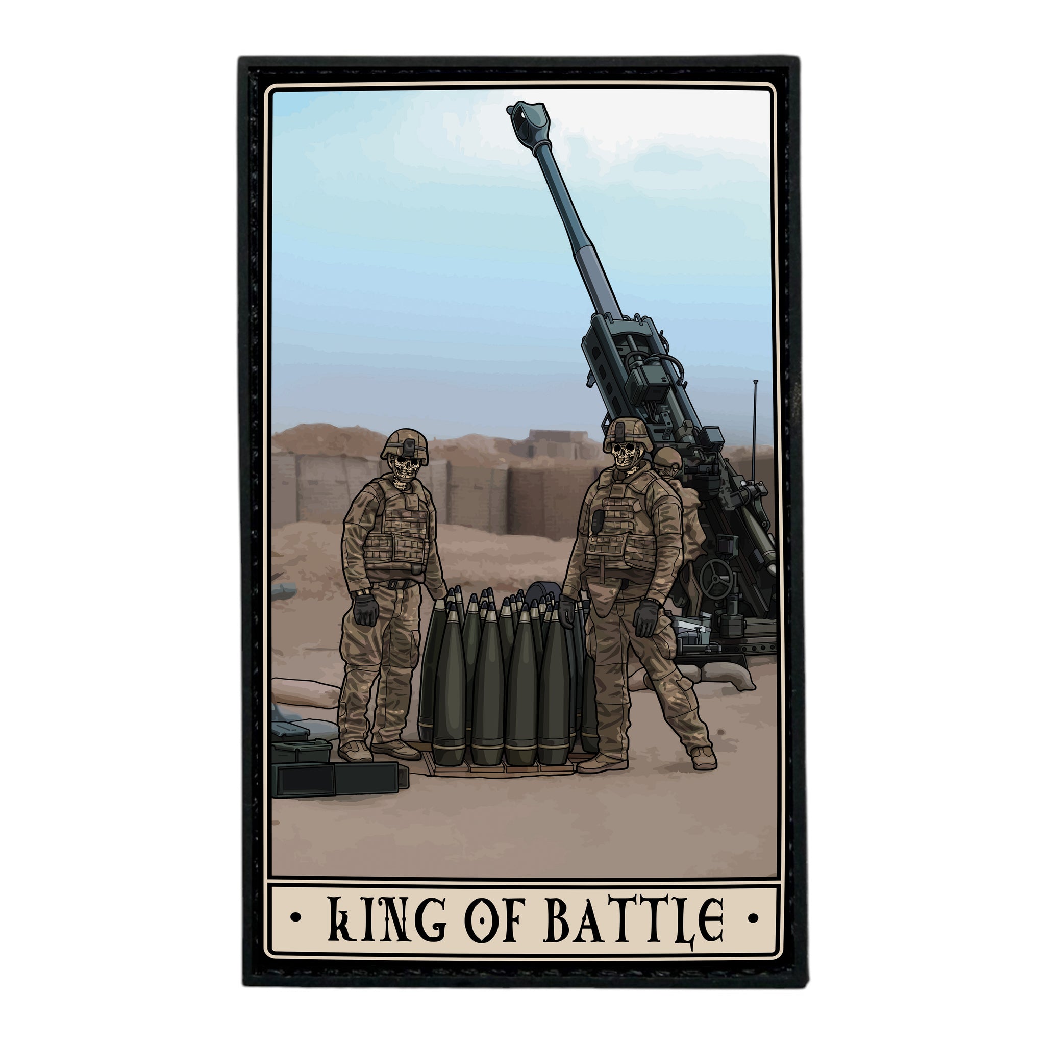 King of Battle Redux PVC Patch