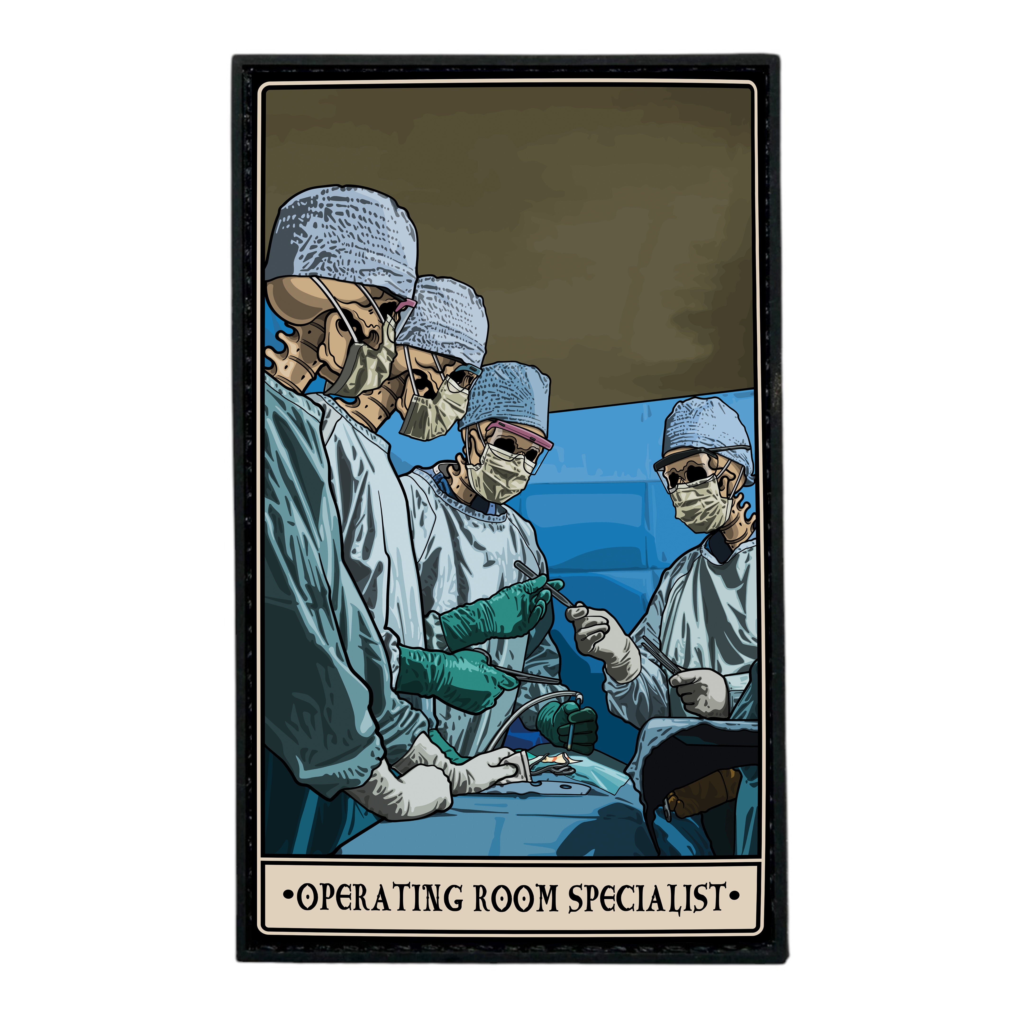 Operating Room Specialist PVC Patch