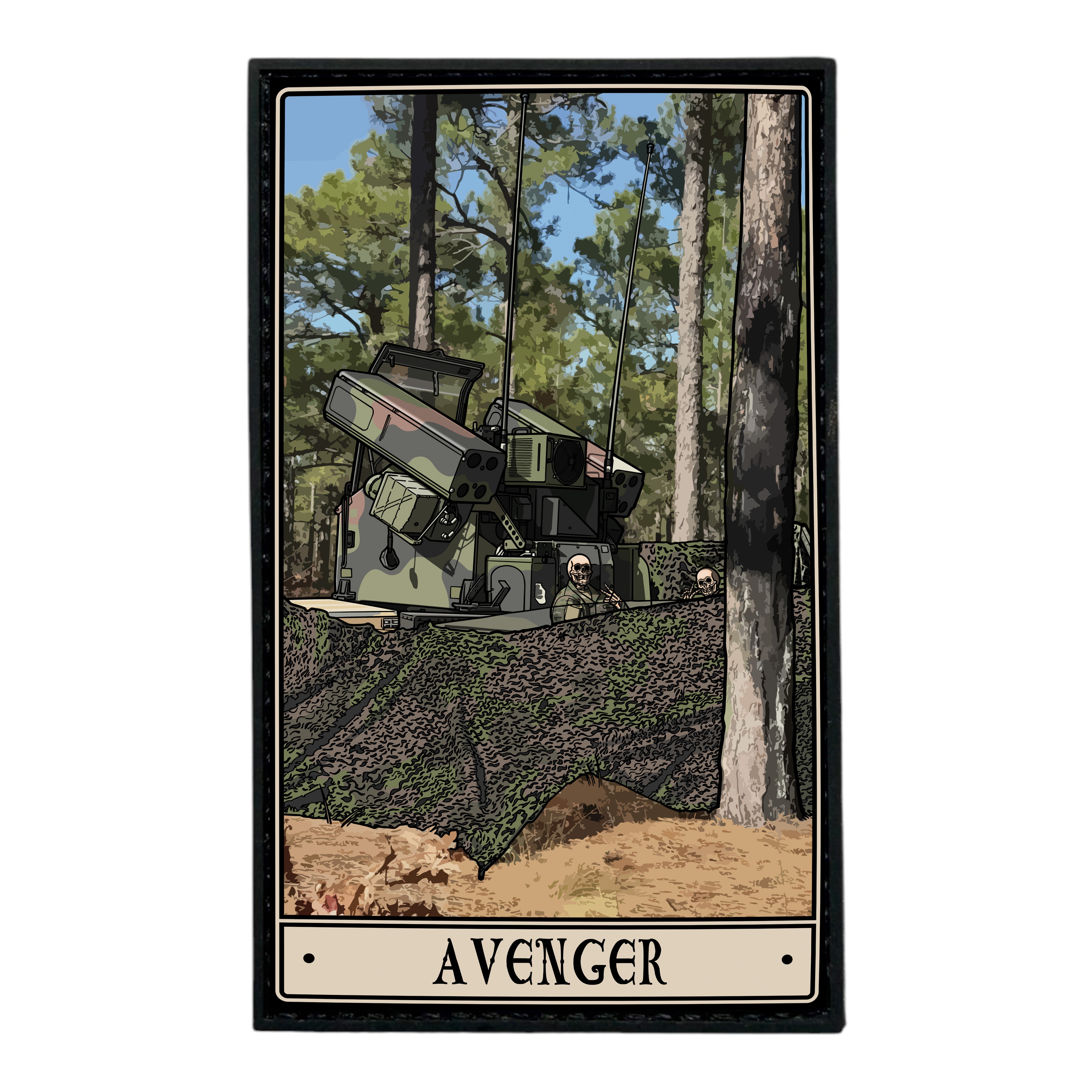 Avenger PVC Patch