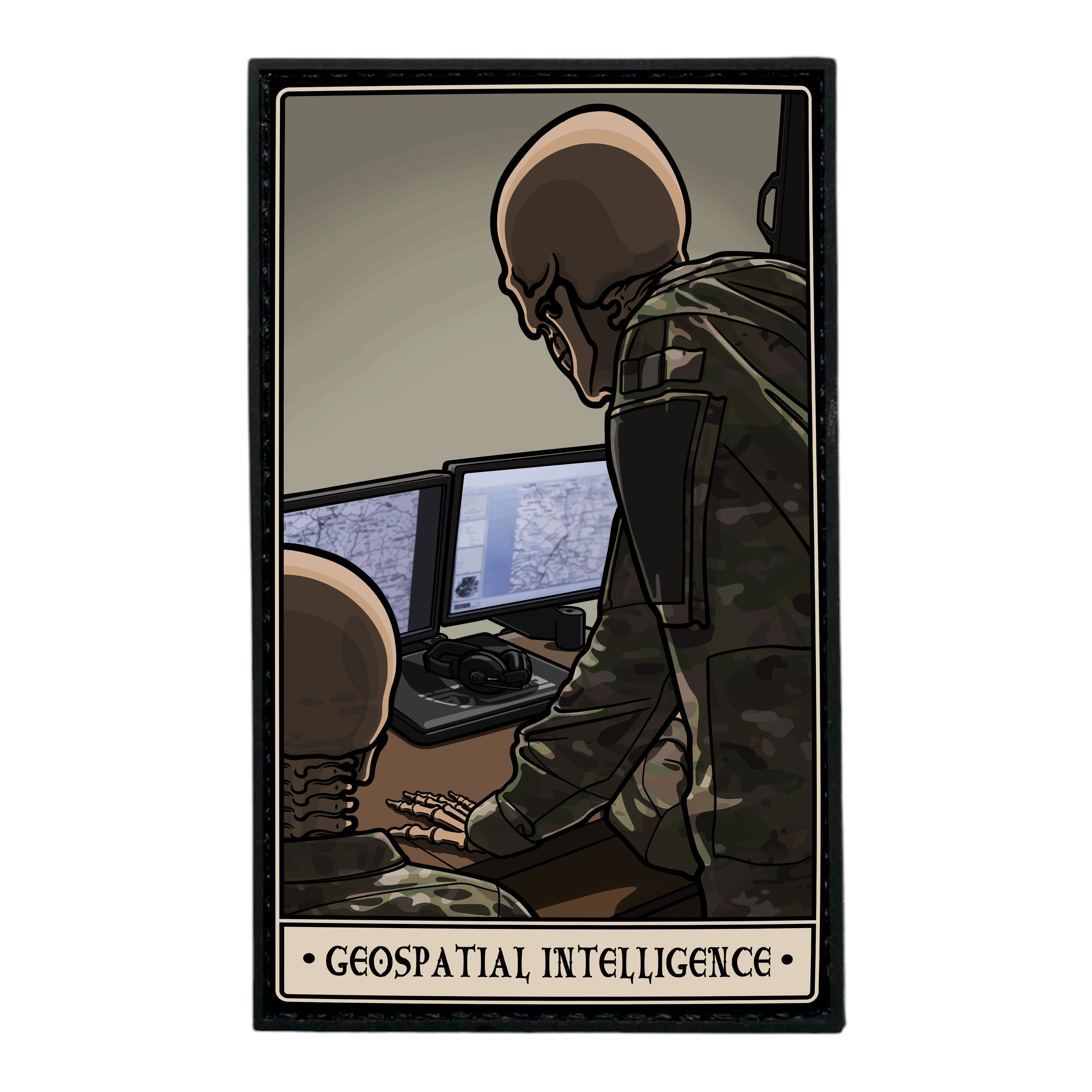 Geospatial Intelligence PVC Patch
