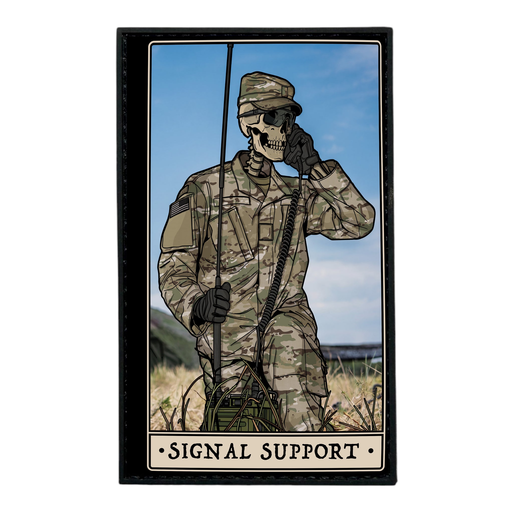 Signal Support PVC Patch