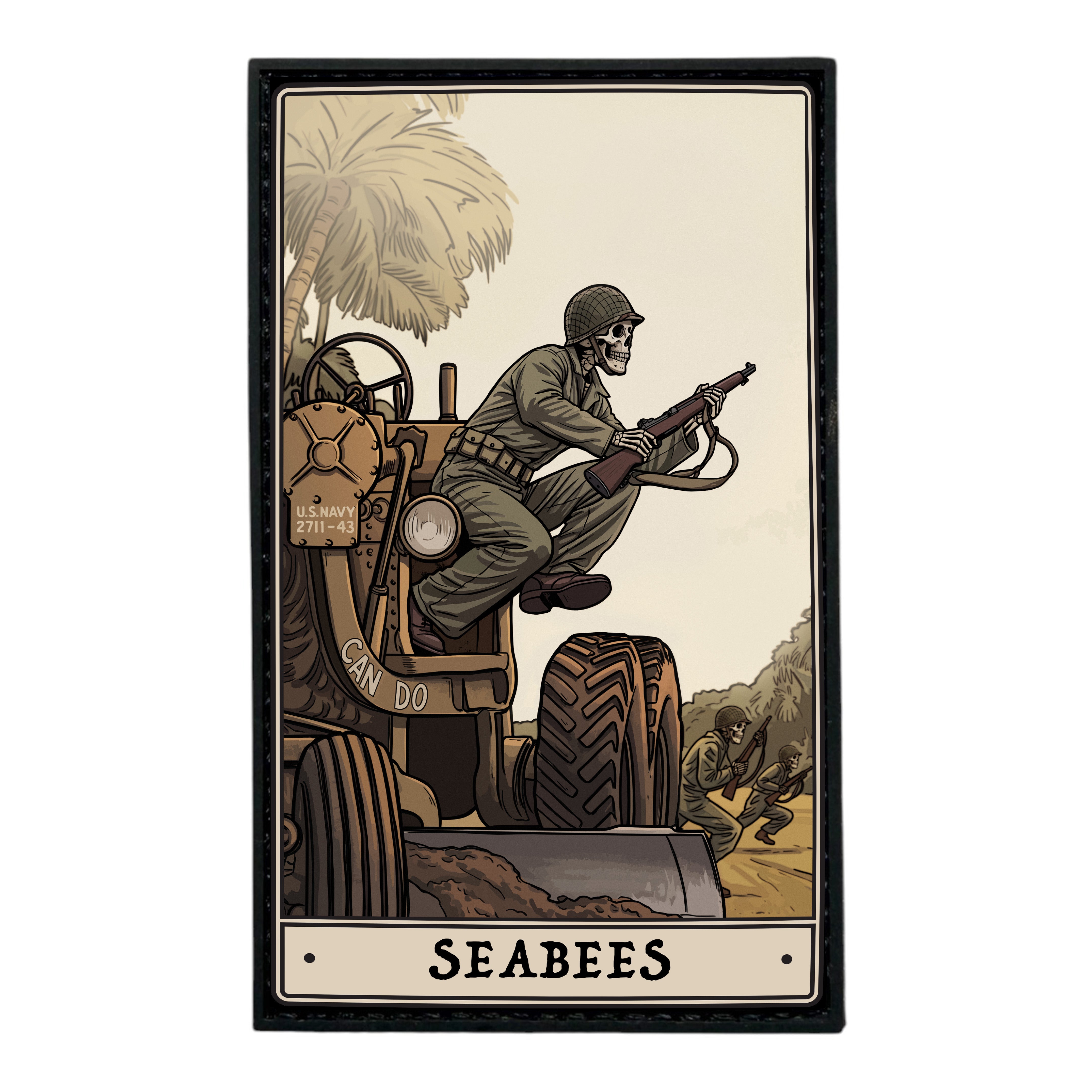 Seabees Redux PVC Patch