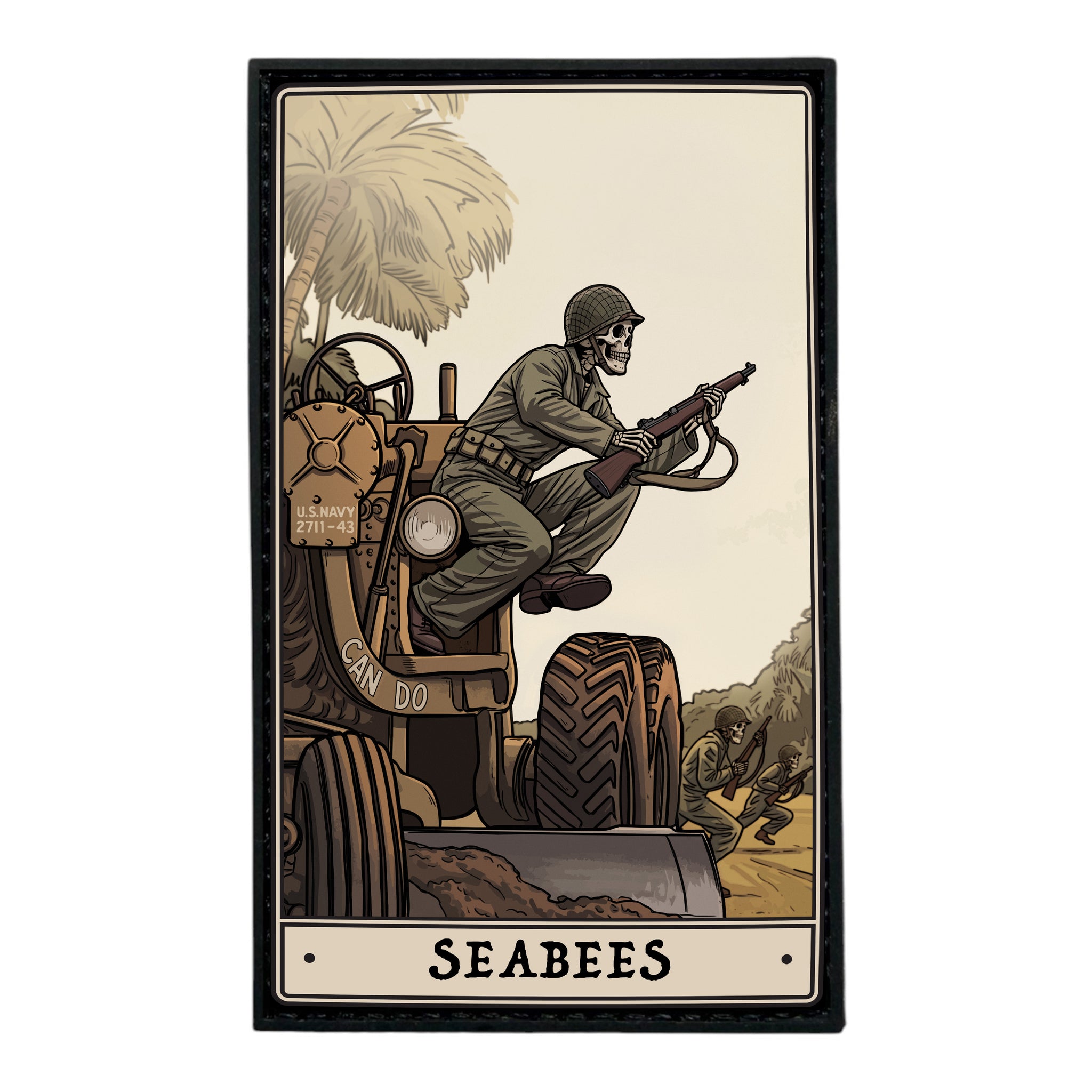 Seabees Redux PVC Patch