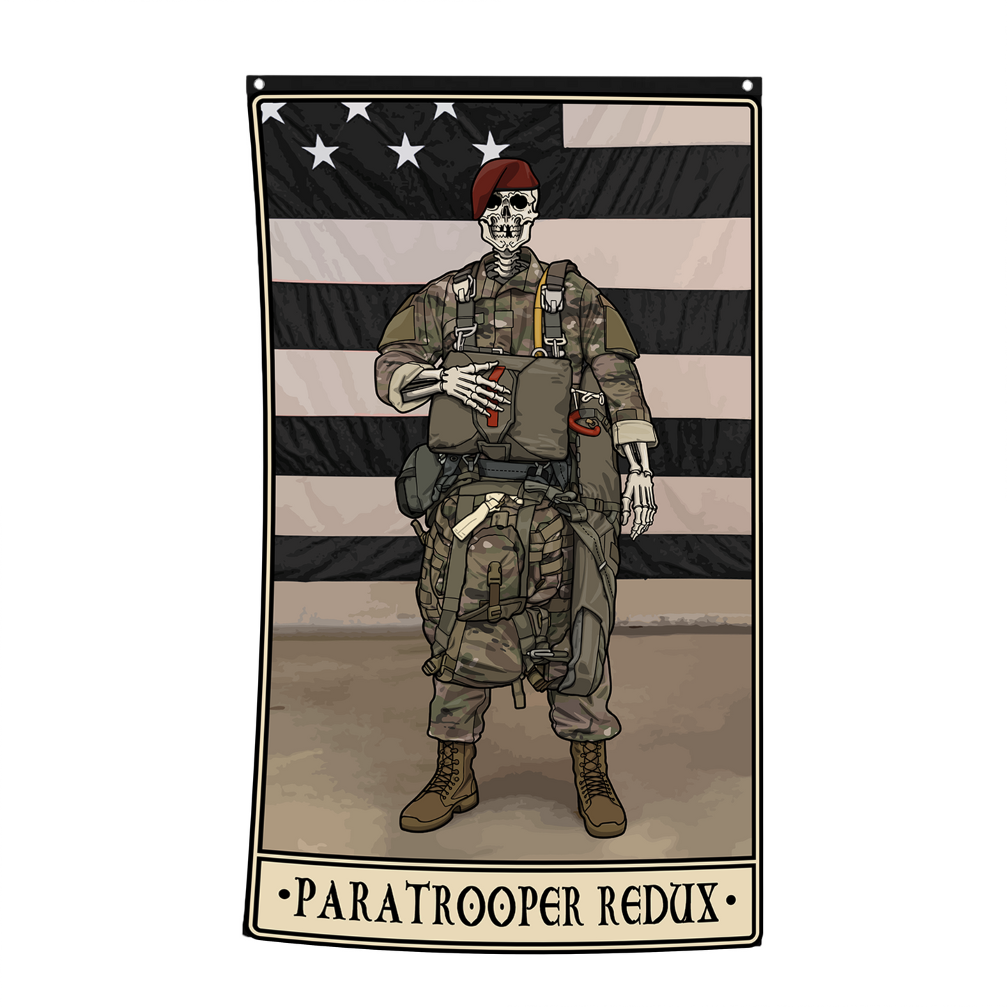 Paratrooper Redux Flag