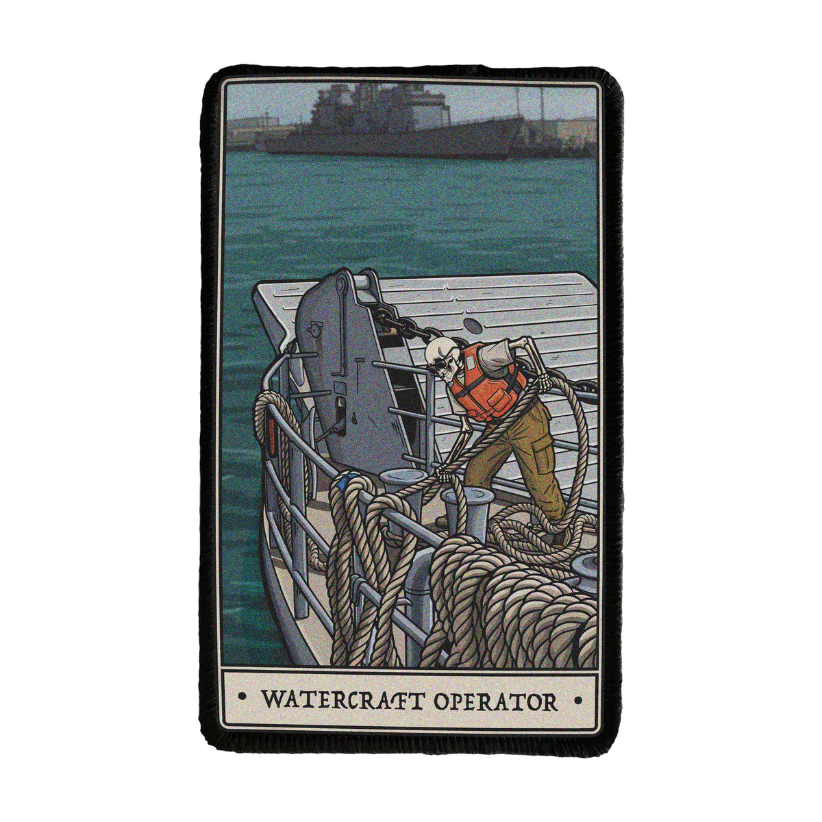 Watercraft Operator PVC Patch