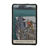 Watercraft Operator PVC Patch