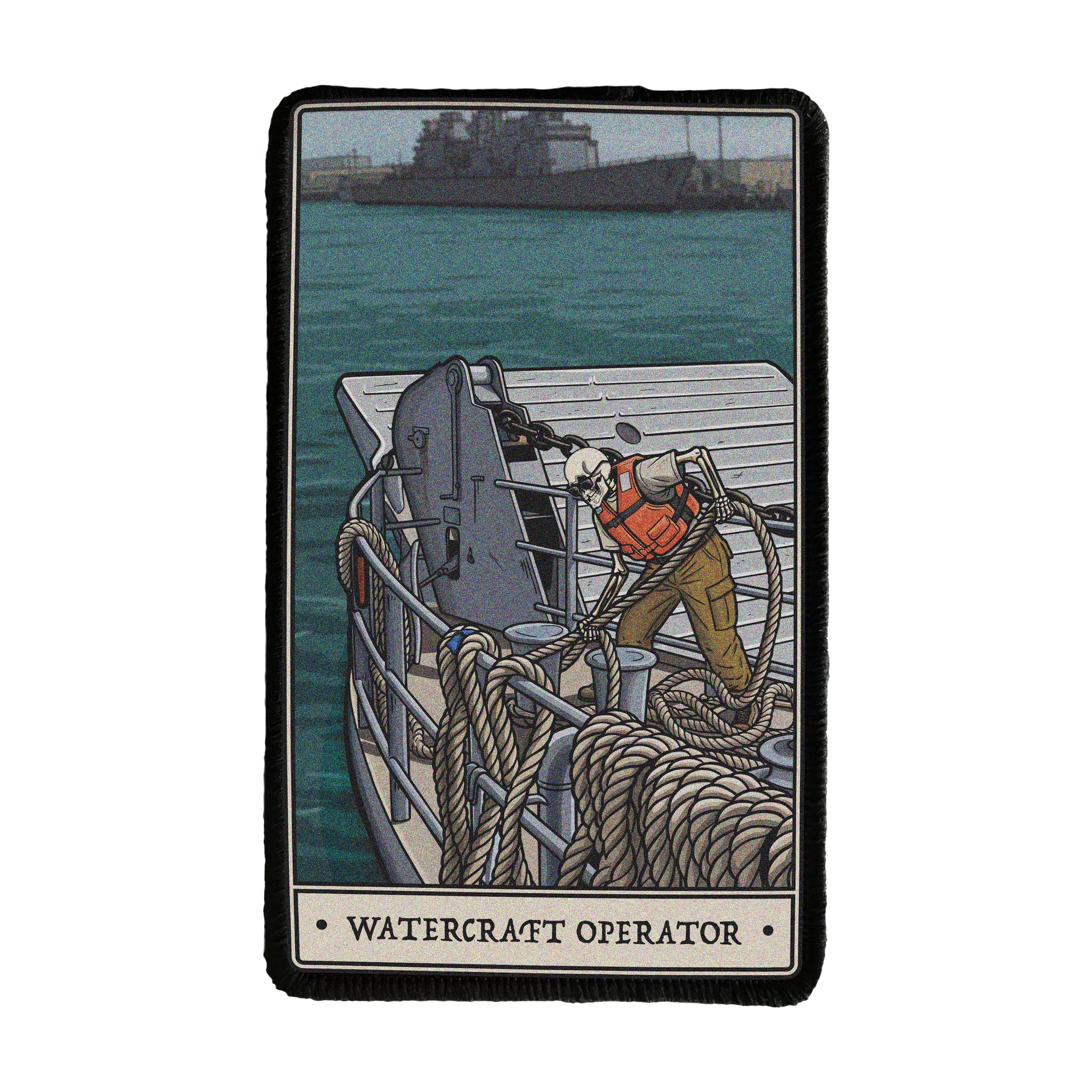 Watercraft Operator PVC Patch
