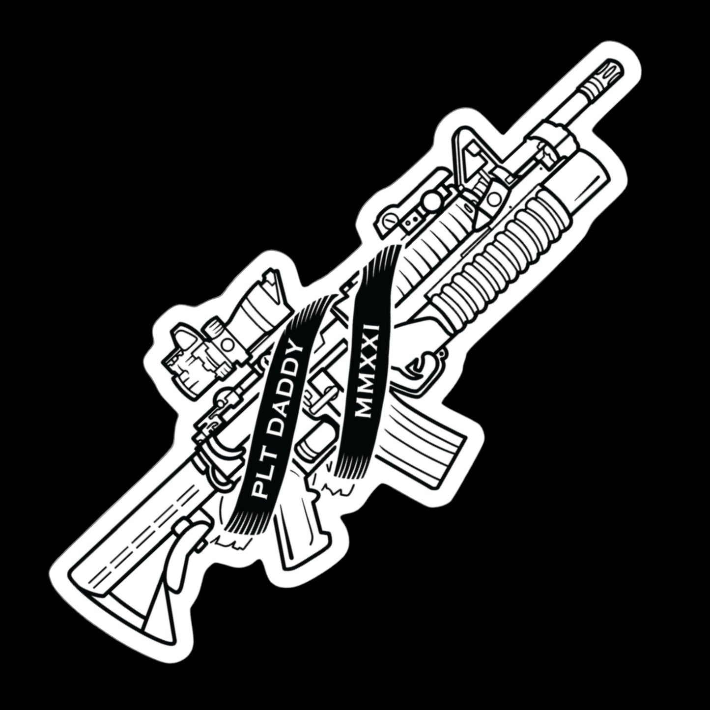 M4 Logo Sticker – pltdaddy