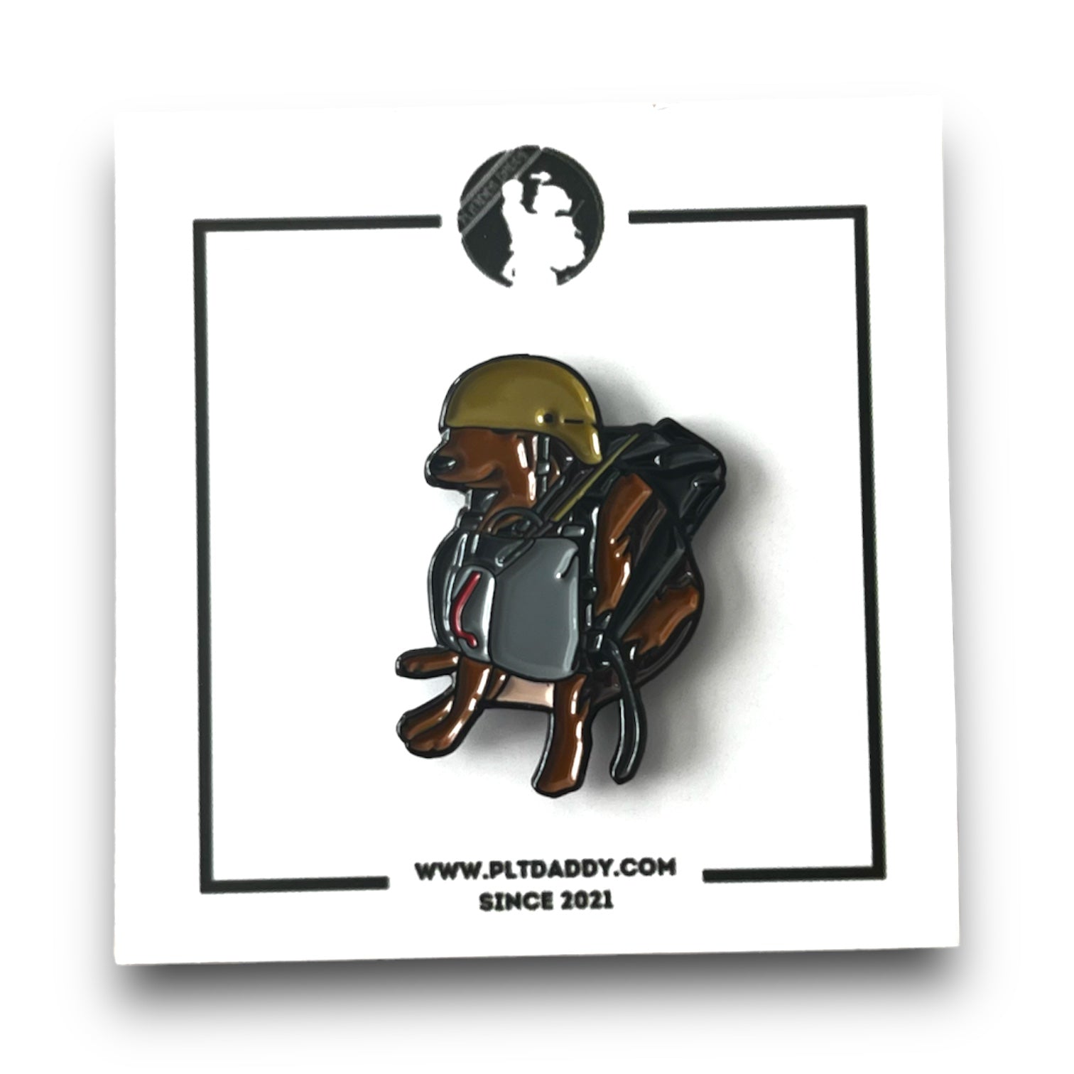 Airborne Cheems Enamel Pin