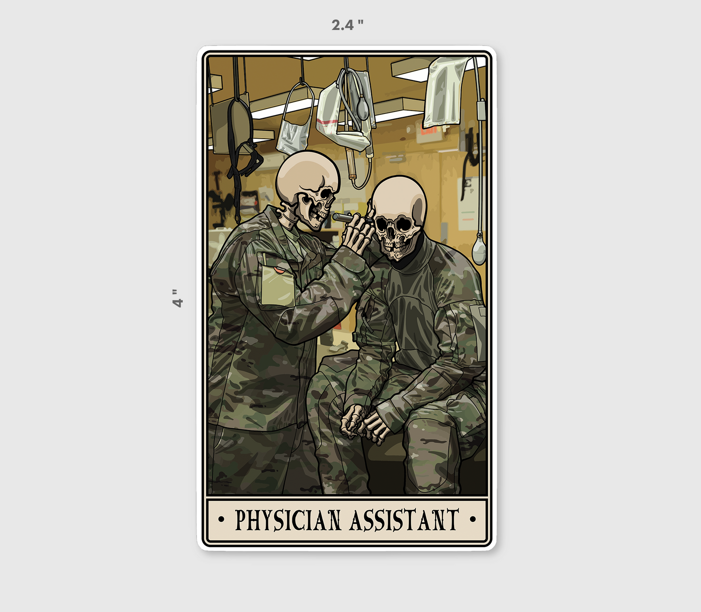 Physician Assistant Sticker