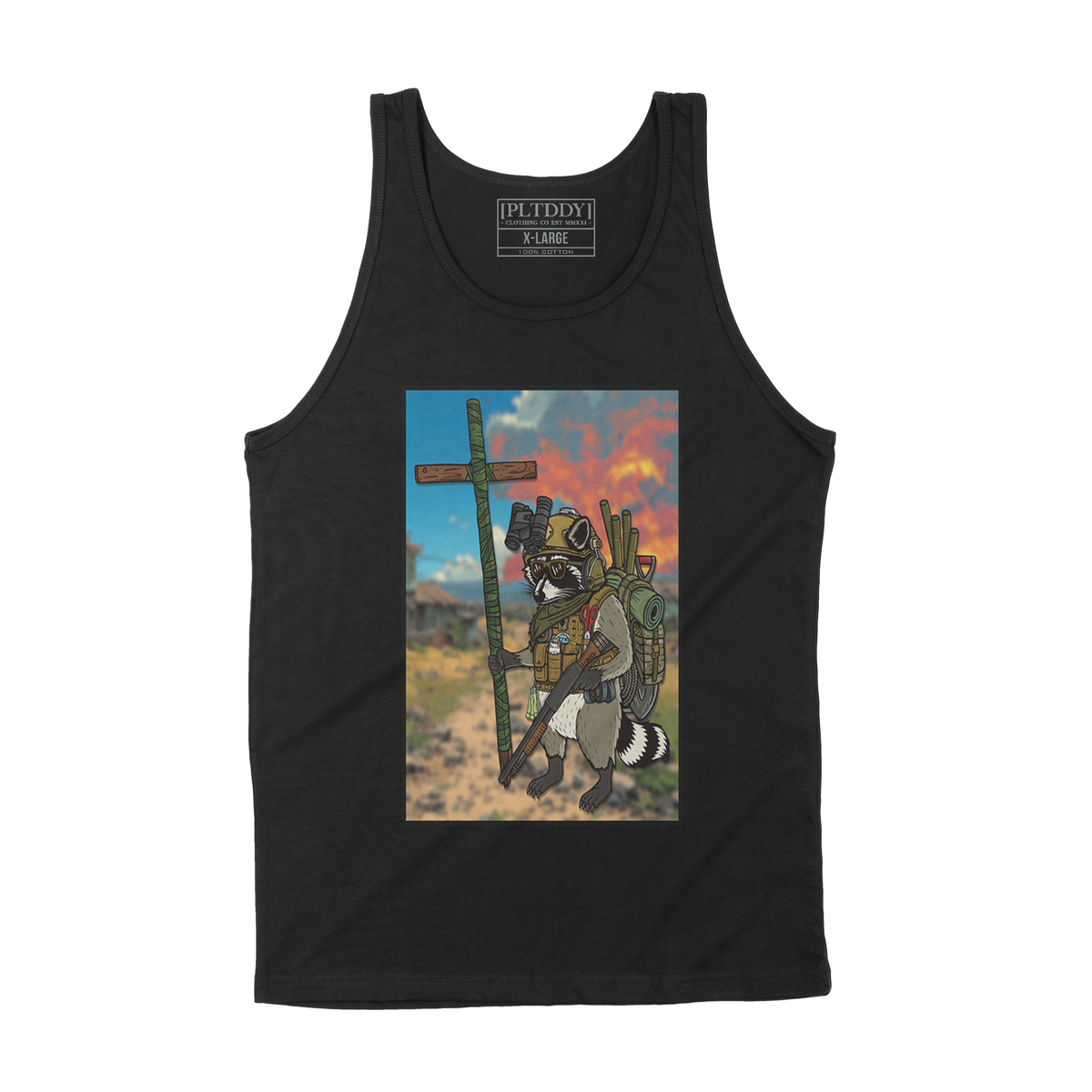 Raccoon Tank Top