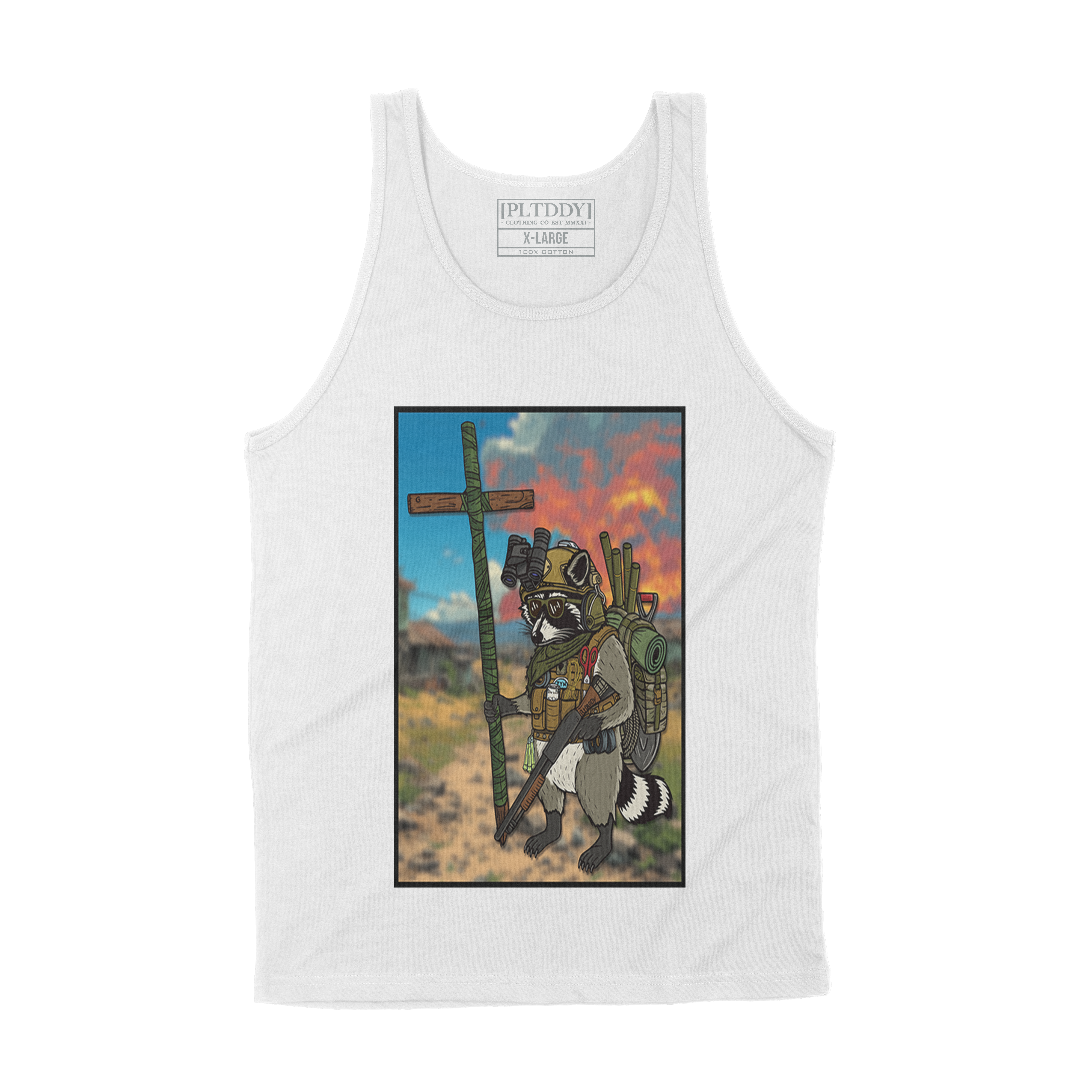 Raccoon Tank Top