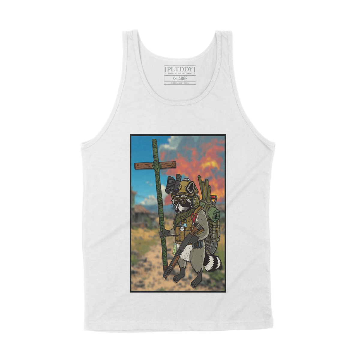 Raccoon Tank Top