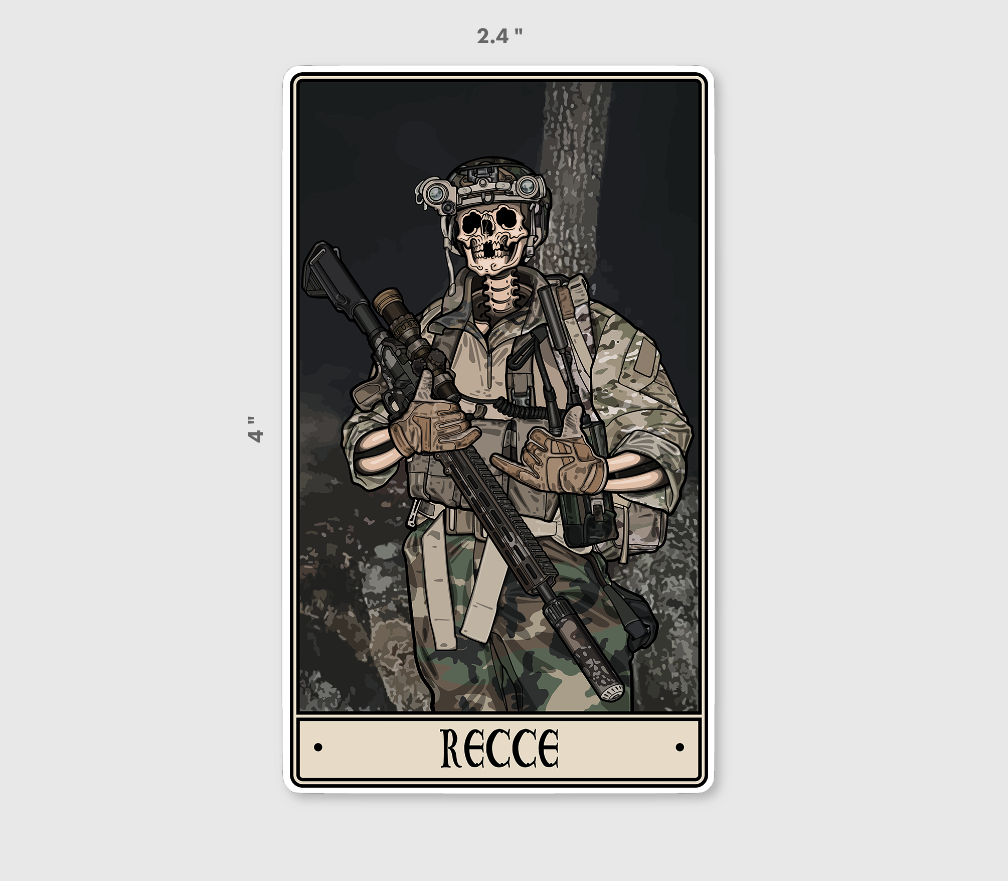 Recce Sticker – pltdaddy
