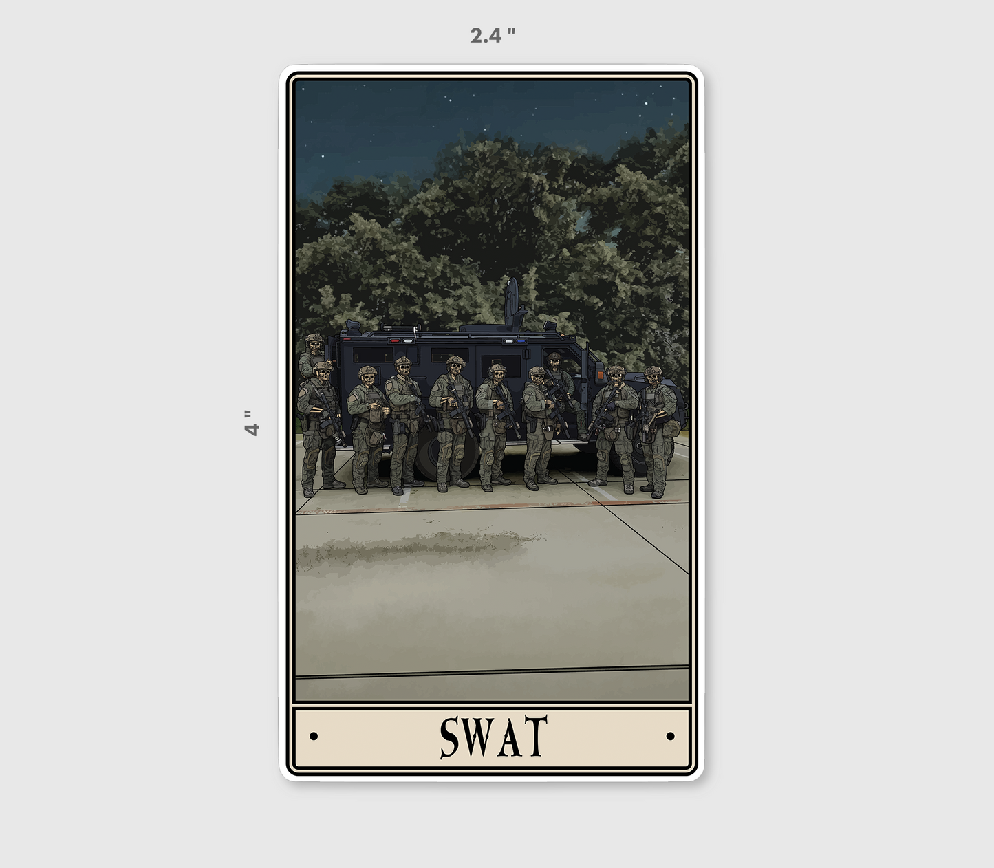 SWAT Sticker