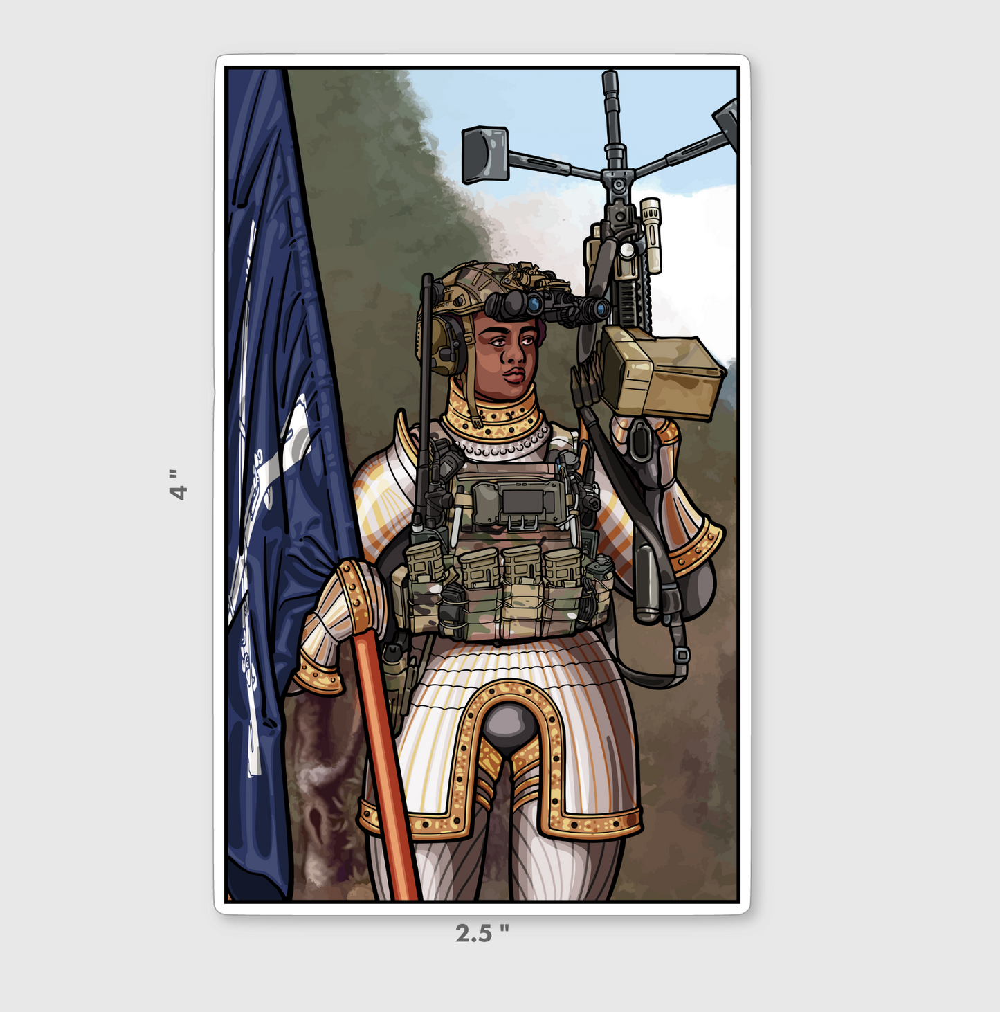 Saint Maurice Sticker