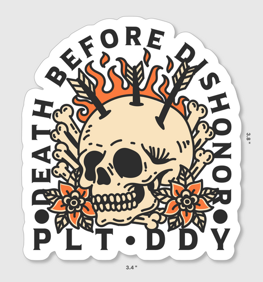 Death Before Dishonor Sticker