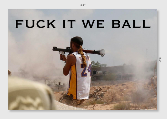 We Ball Sticker