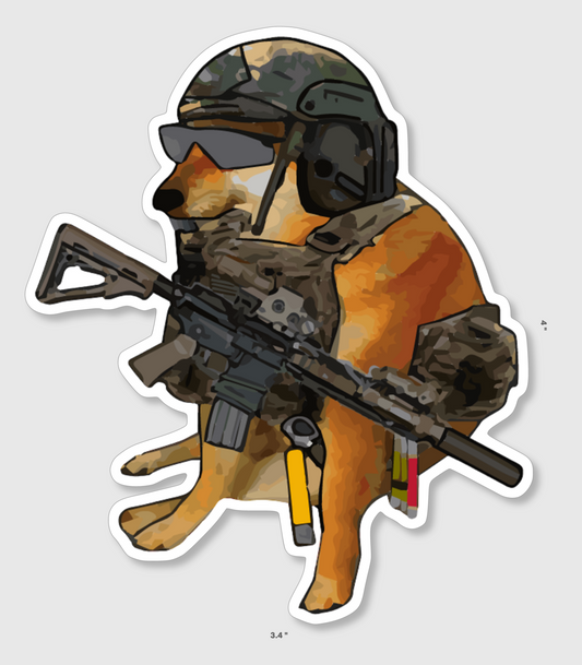 Ranger Cheems Sticker