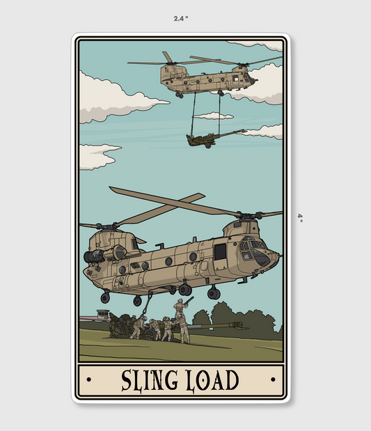 Slingload Sticker