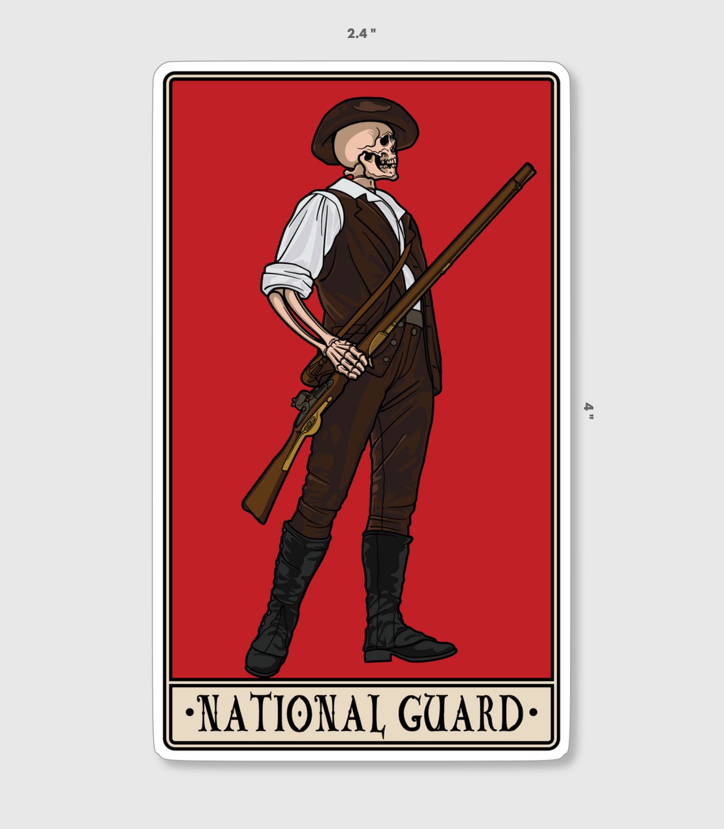 National Guard Sticker