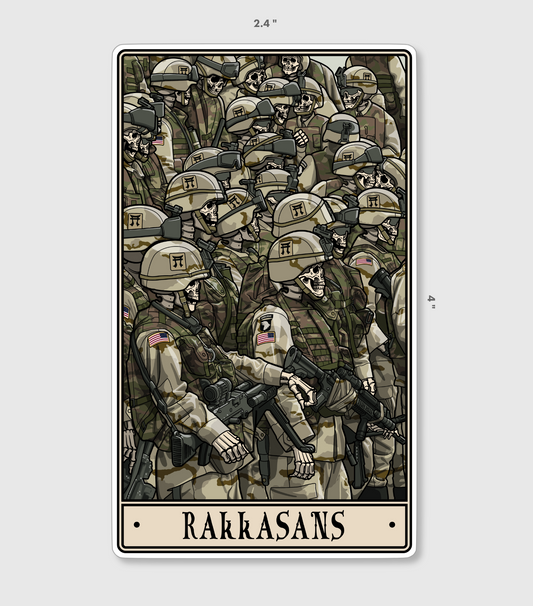 Rakkasans Sticker