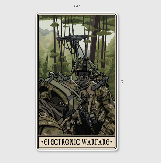 Electronic Warfare Sticker