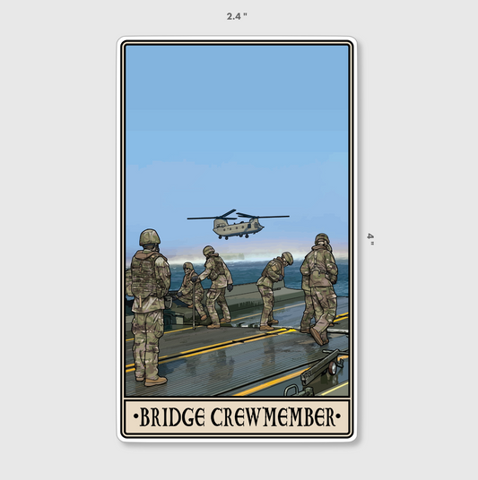 Bridge Crewmember Sticker