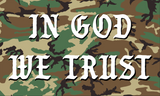 In God We Trust Sticker