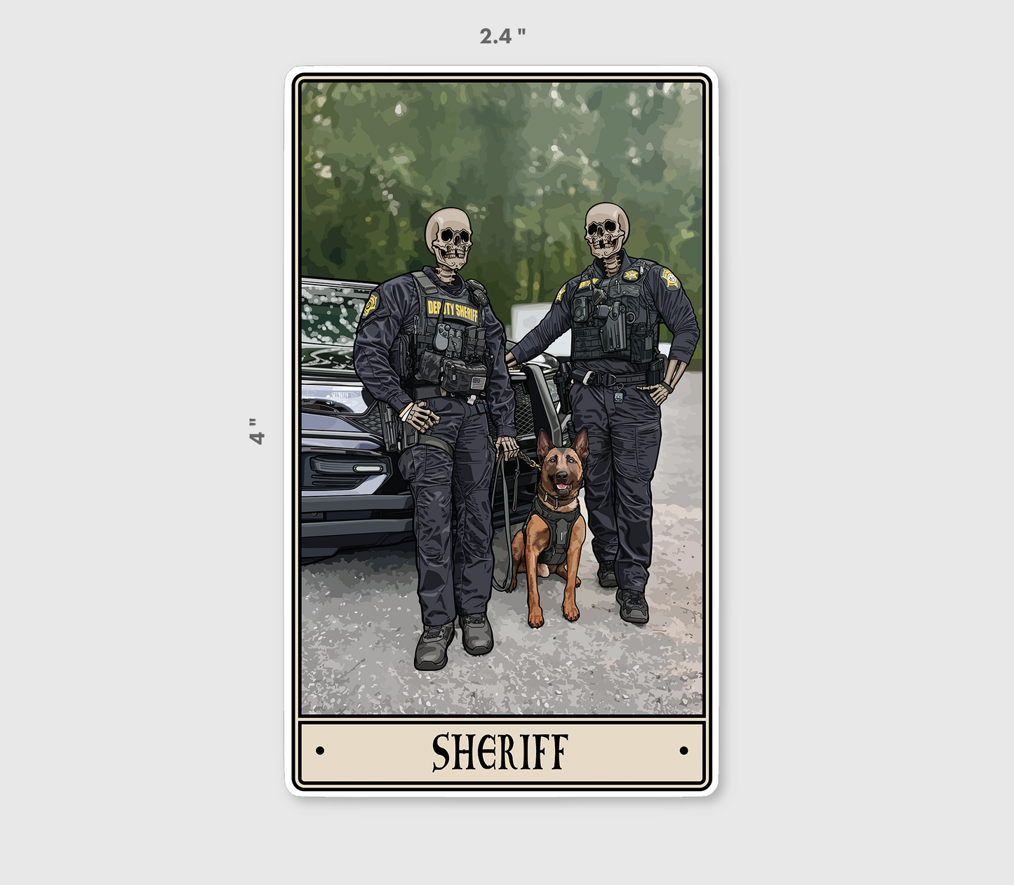 Sheriff Sticker
