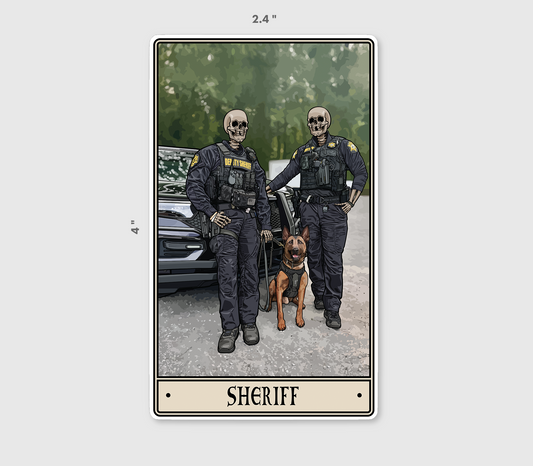 Sheriff Sticker