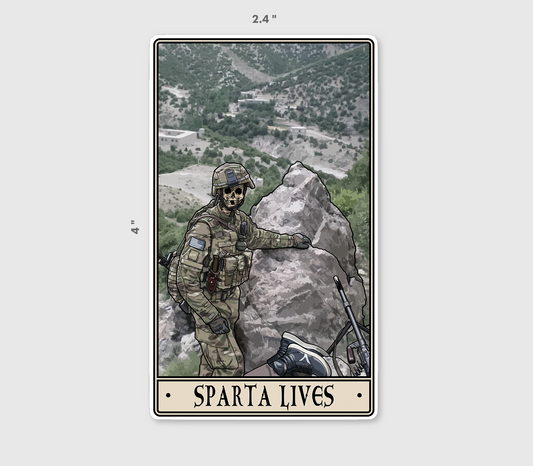 Sparta Lives Sticker