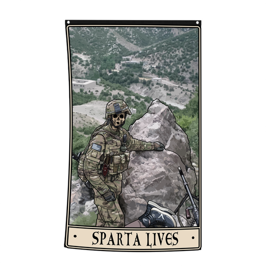 Sparta Lives Flag