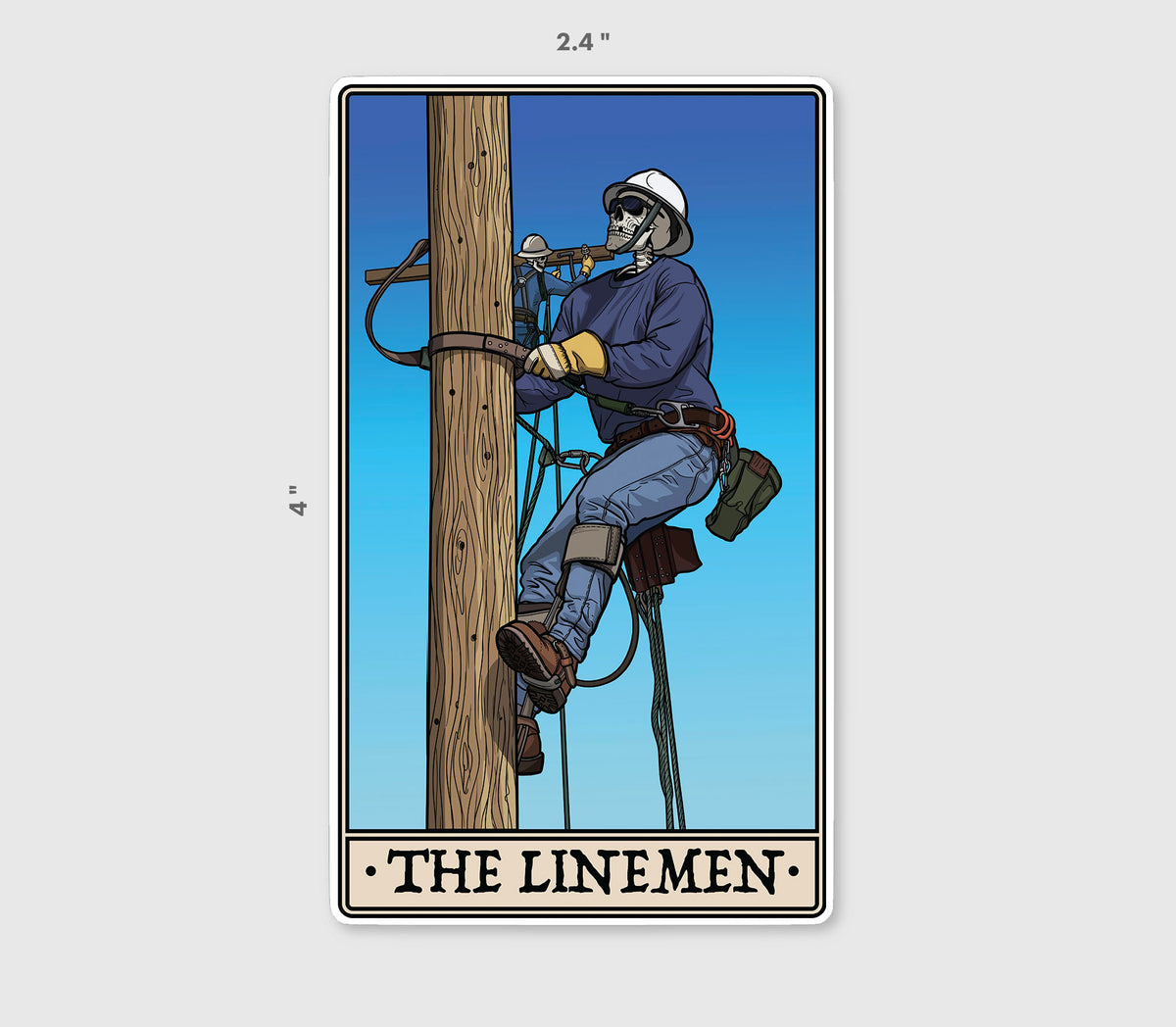 Linemen Sticker