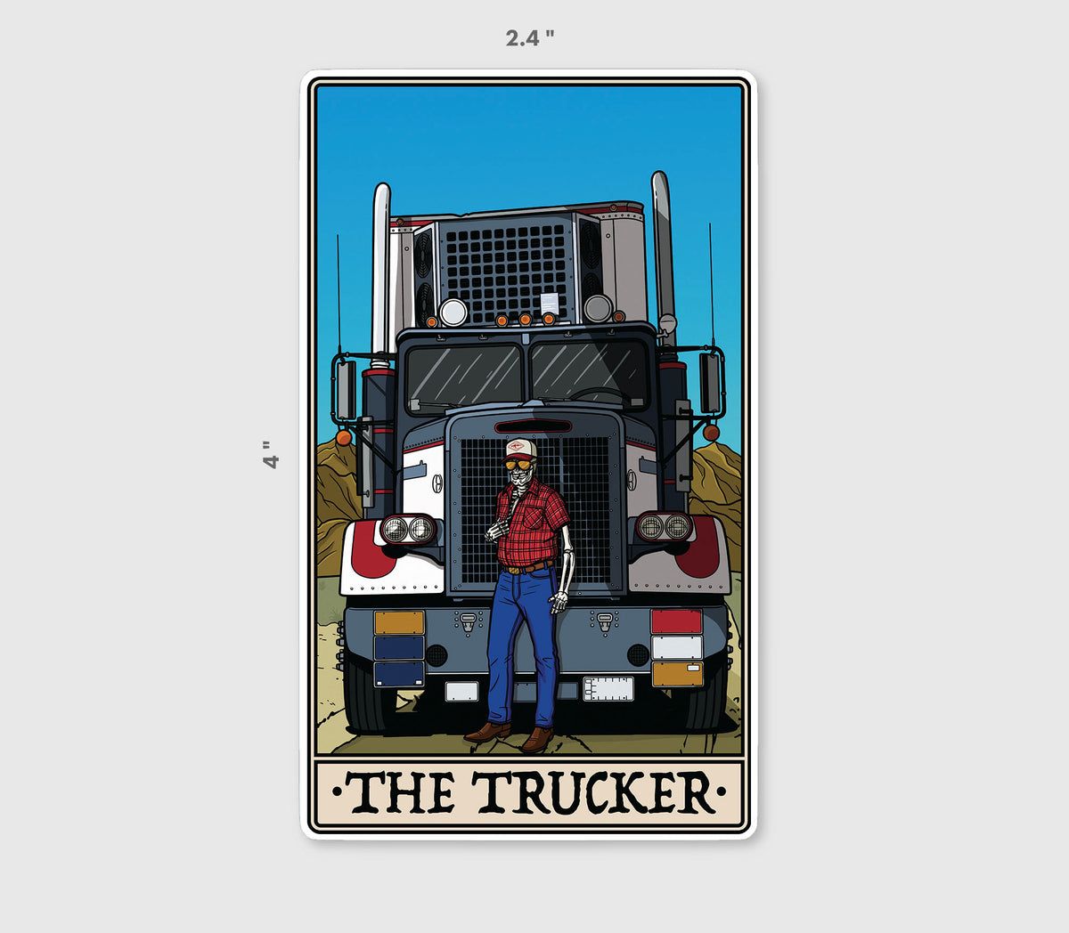 Trucker Sticker