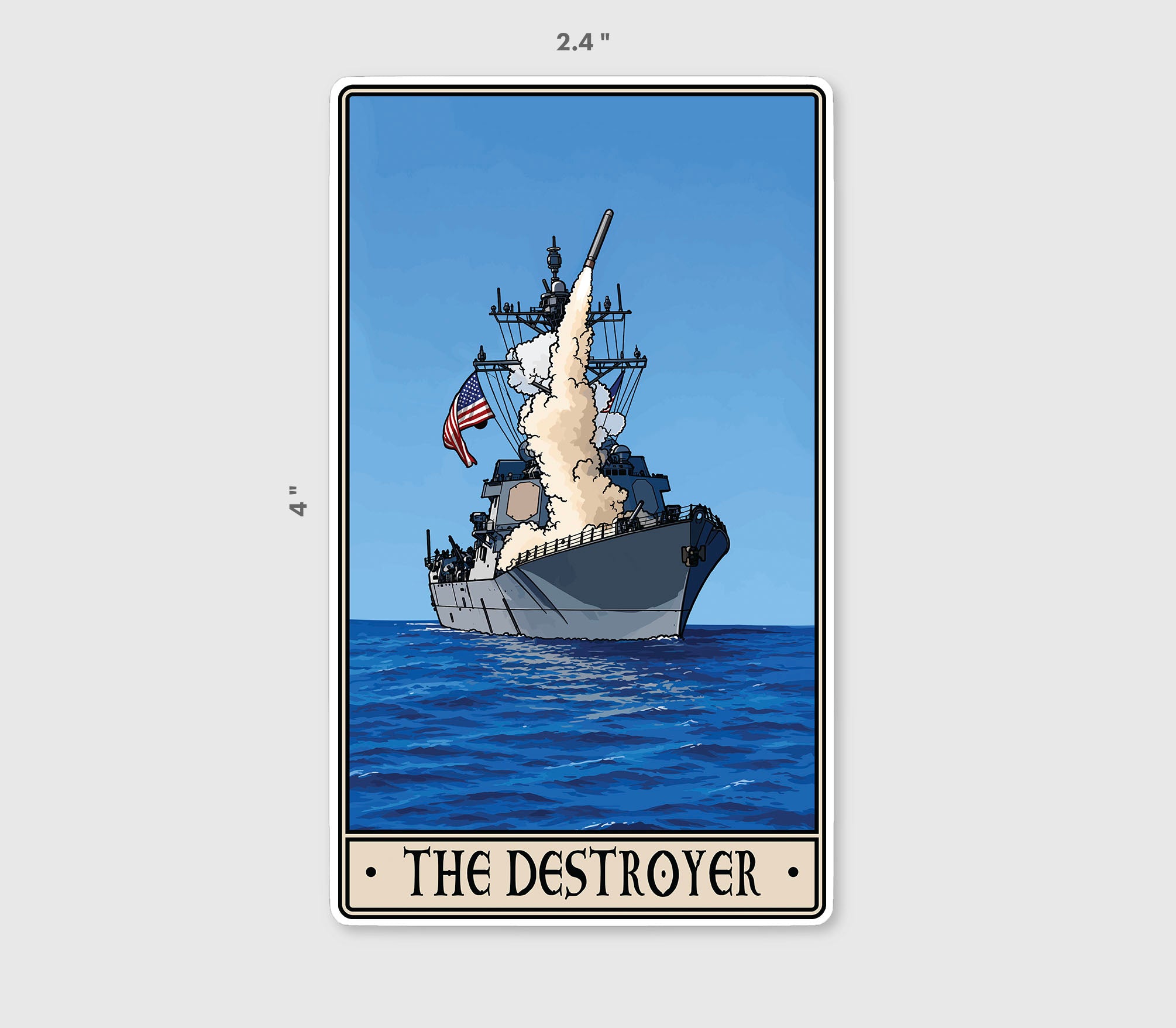 Destroyer Sticker