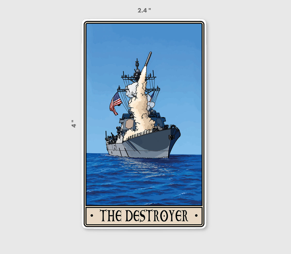 Destroyer Sticker