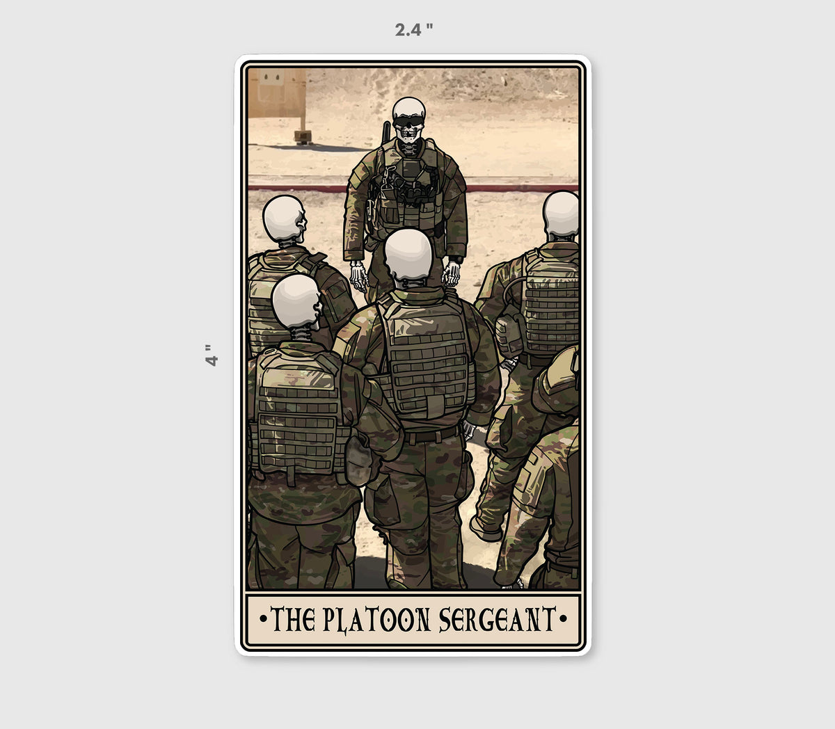 Platoon Sergeant Sticker