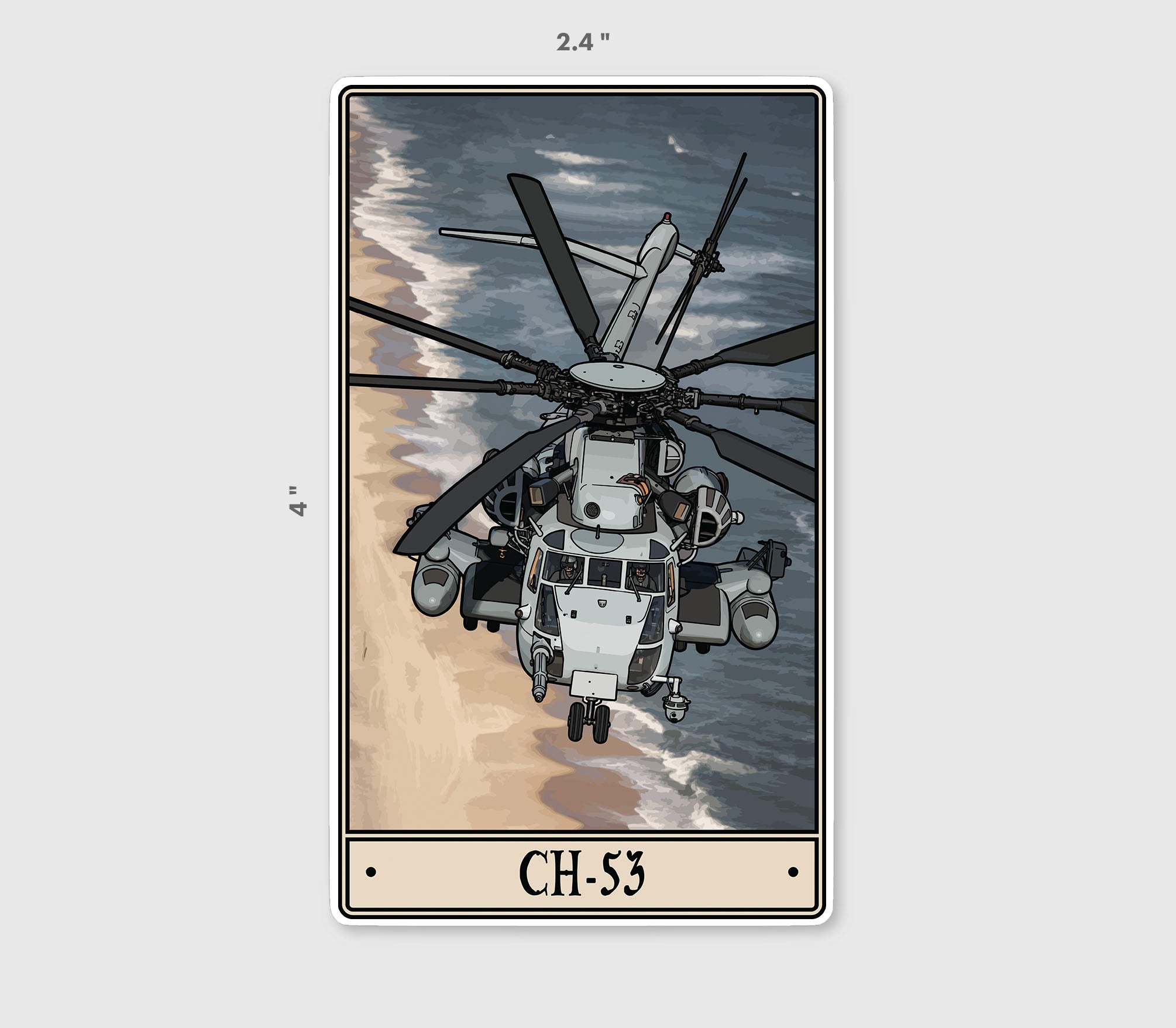 CH53 Sticker