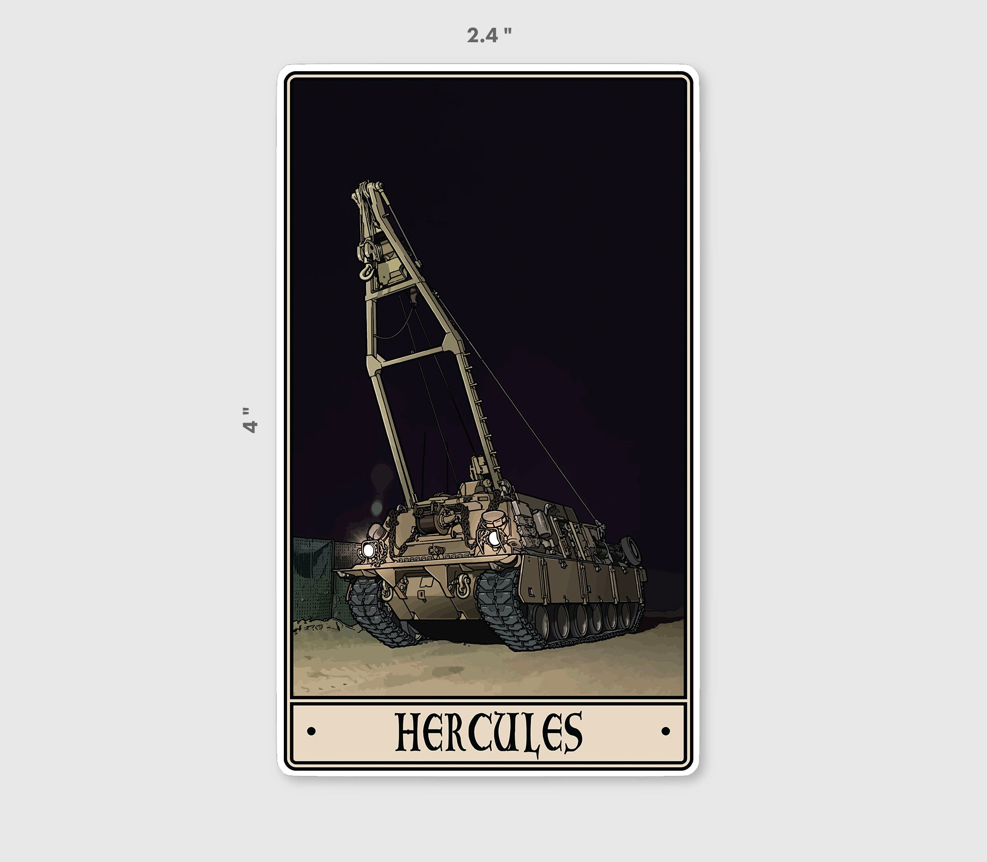 Hercules Sticker