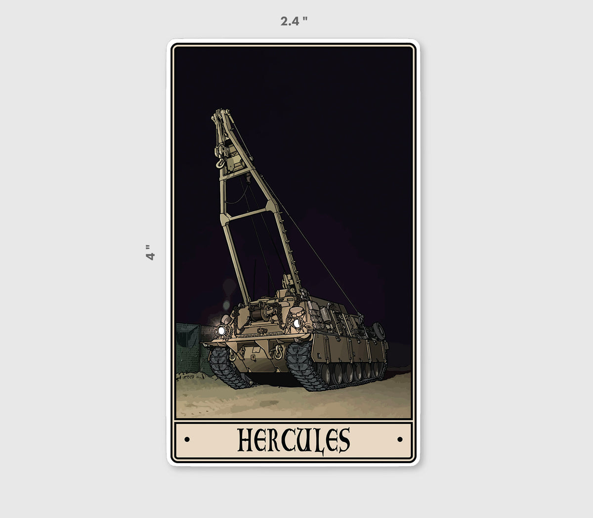 Hercules Sticker