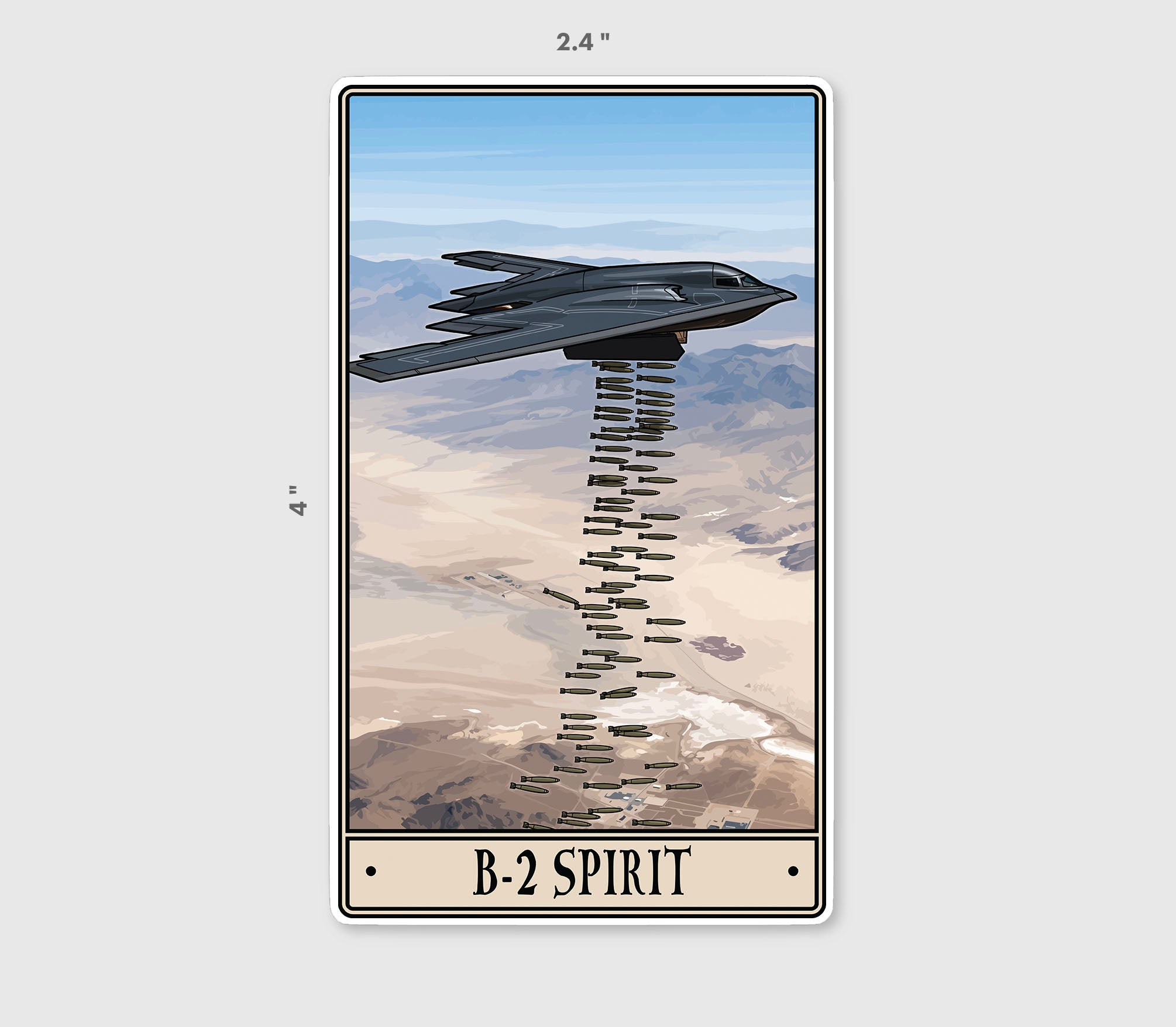 B-2 Sticker