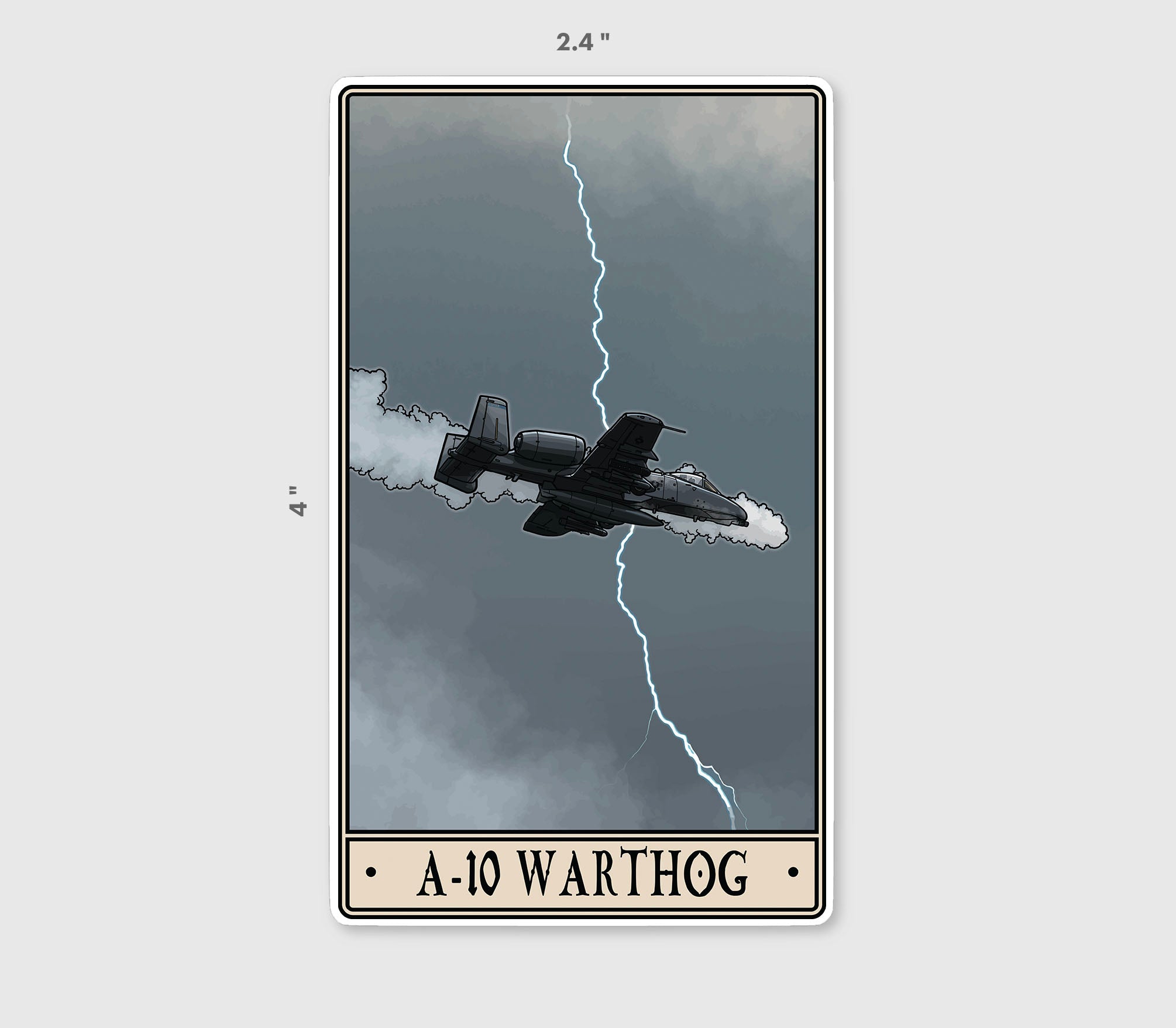 A-10 Warthog Sticker